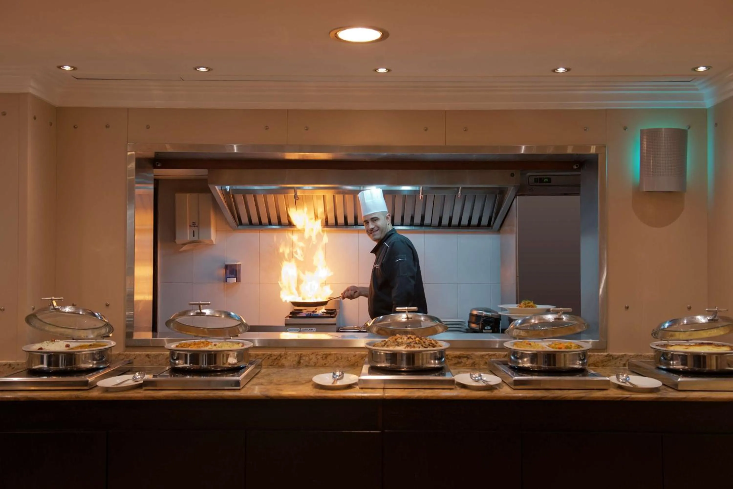 Restaurant/places to eat in Radisson Blu Martinez Beirut