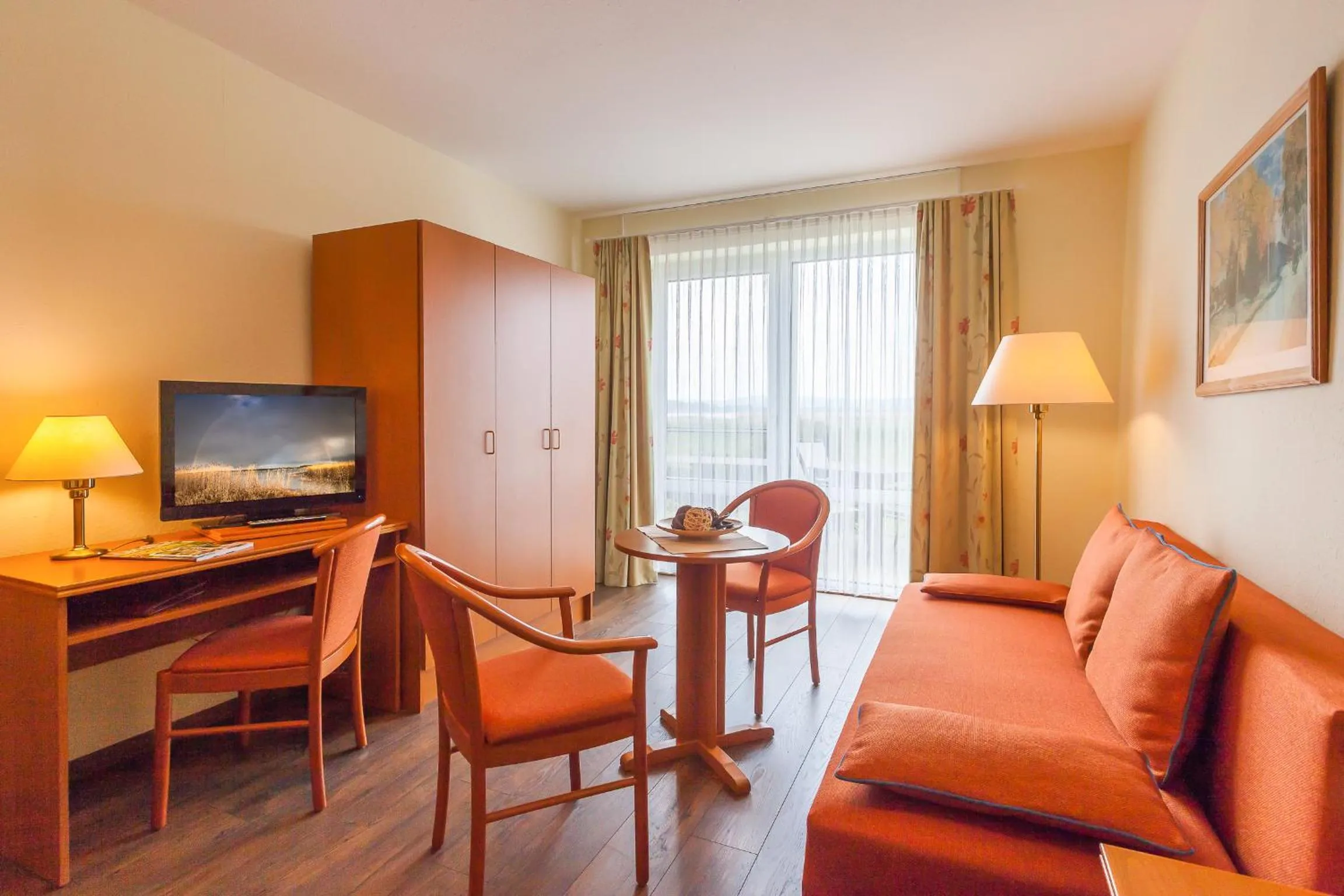 Seating area in Hotel Am See