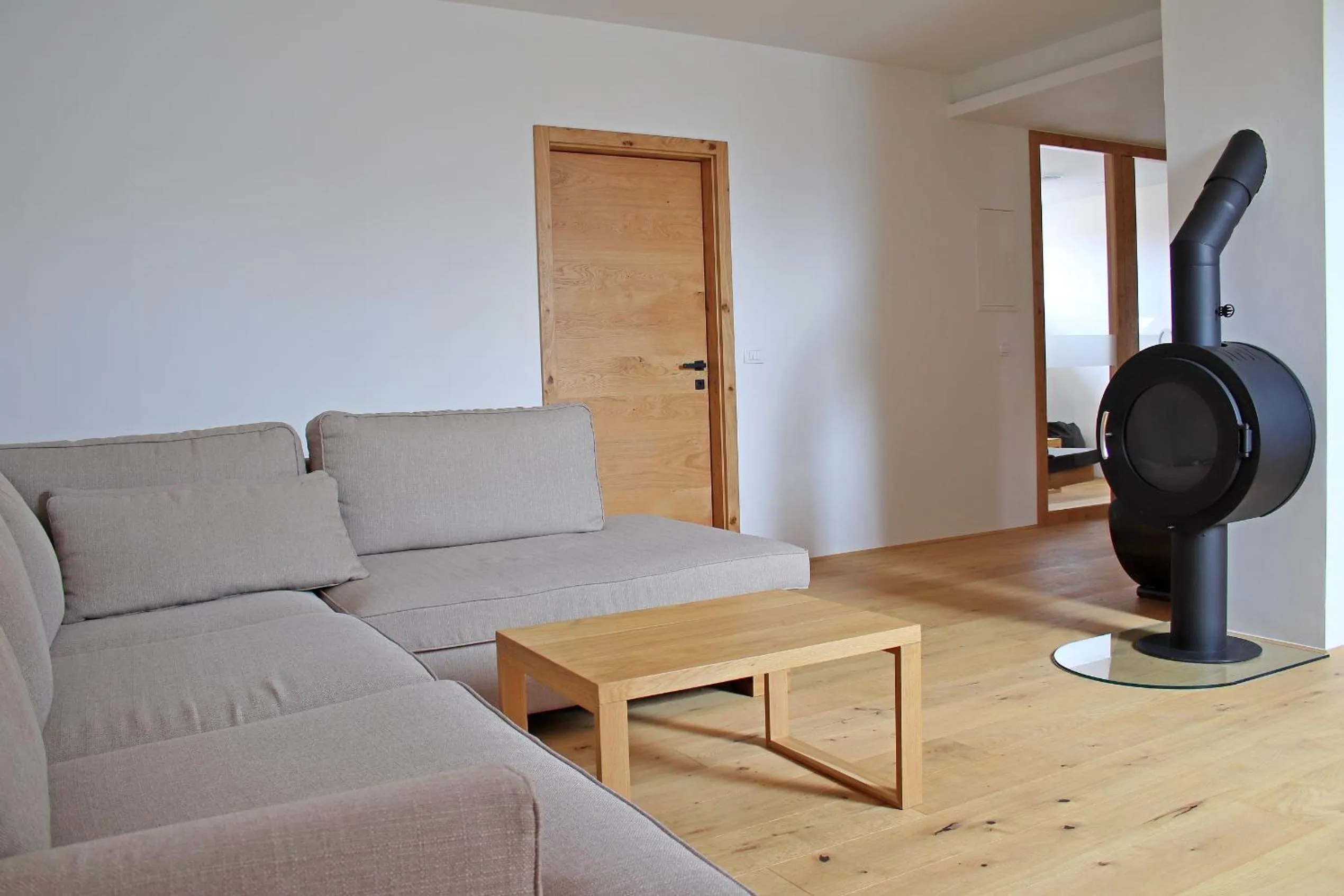 Living room in Cirus apartments