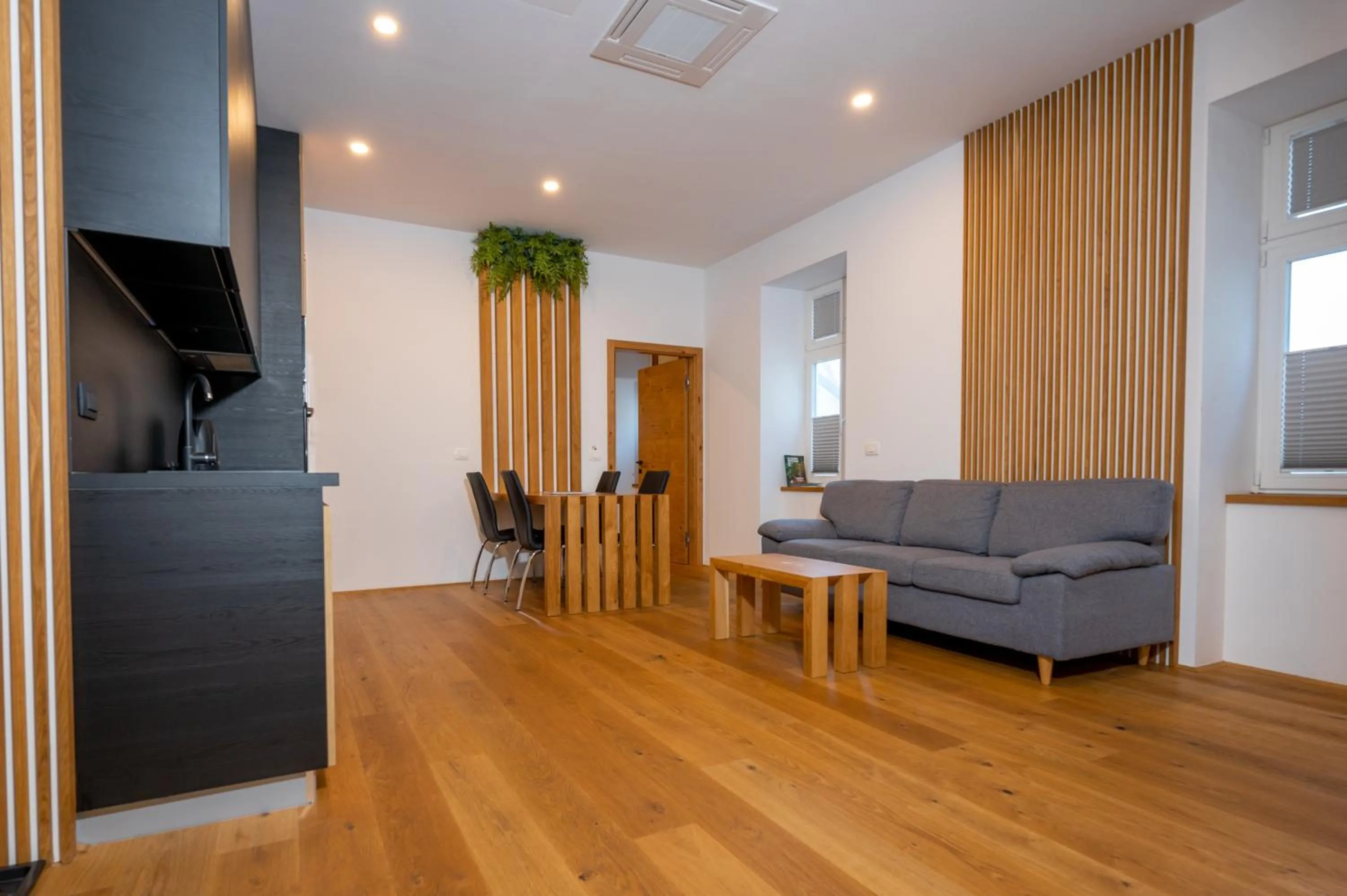 Kitchen or kitchenette in Cirus apartments