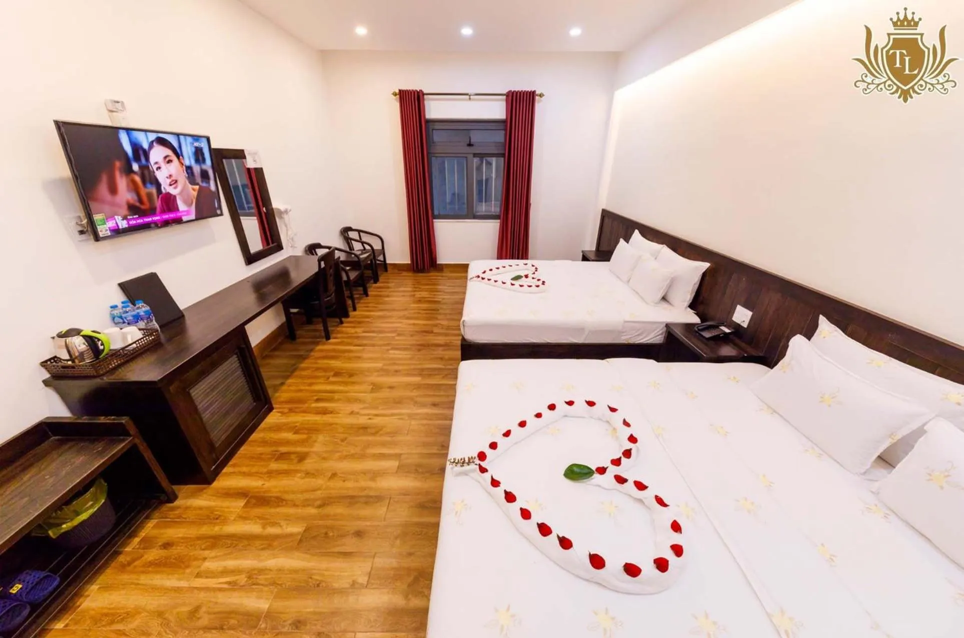 Photo of the whole room in Thanh Loan 2 Da Lat Hotel