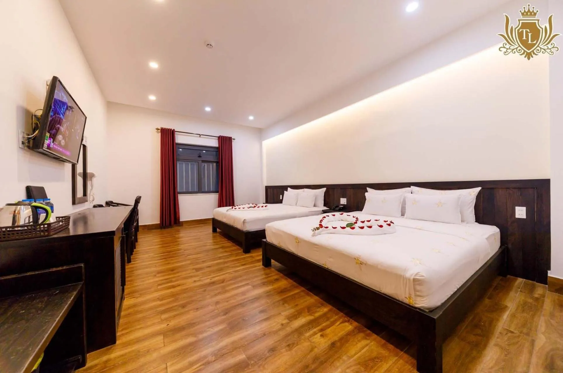 Photo of the whole room in Thanh Loan 2 Da Lat Hotel