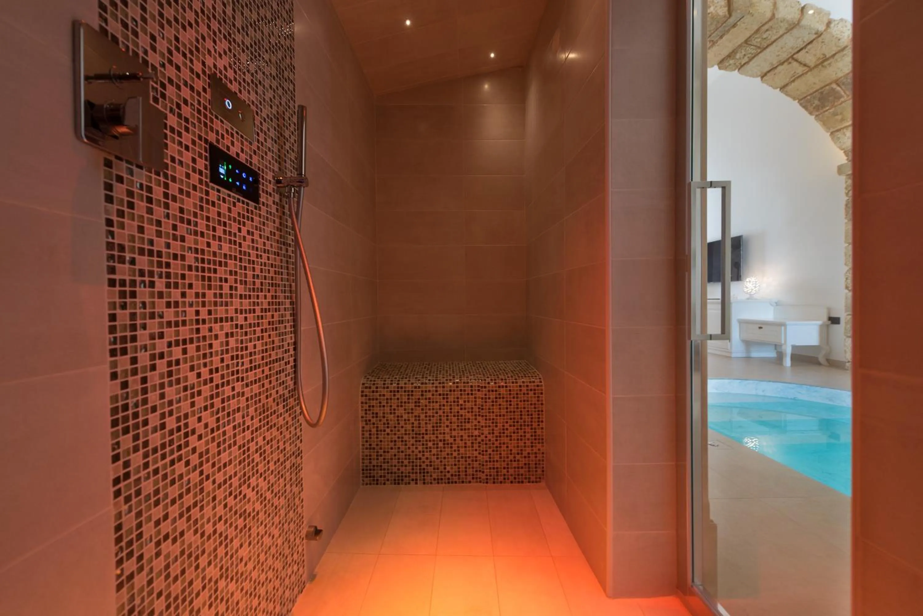 Sauna in Donna Fiora Antica Dimora