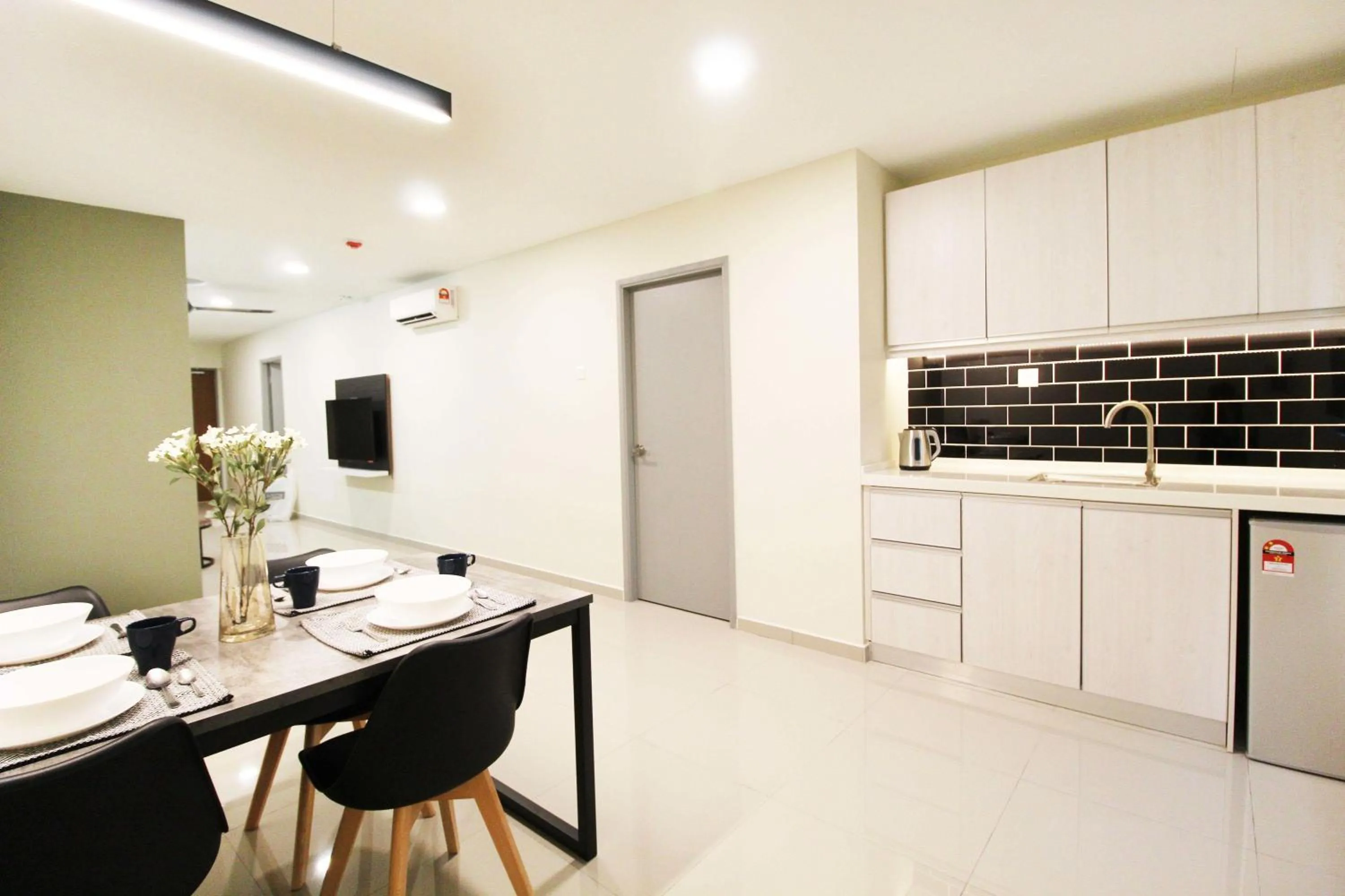 Dining area in KL Eight Suites Newly completed 2021