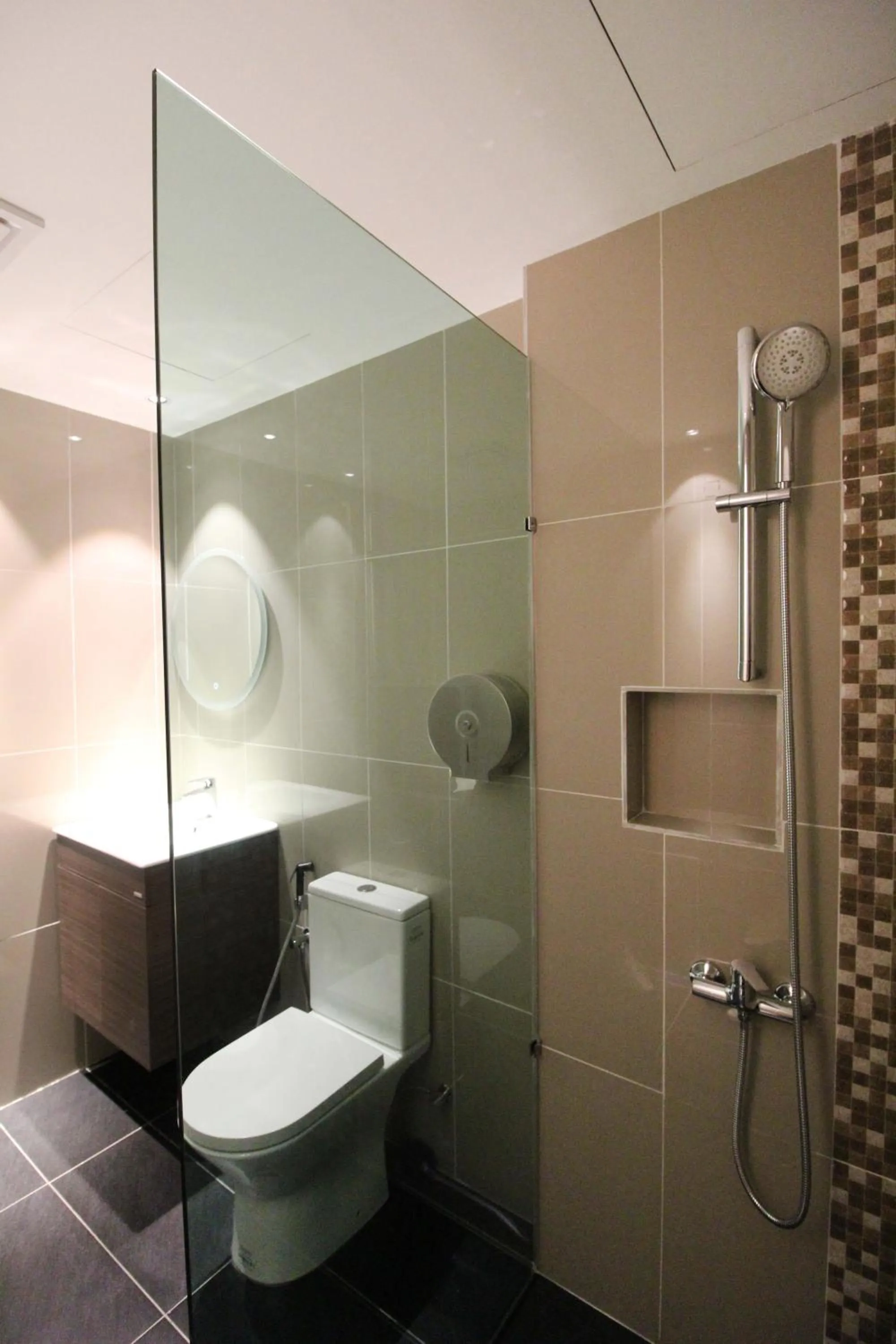 Toilet in KL Eight Suites Newly completed 2021