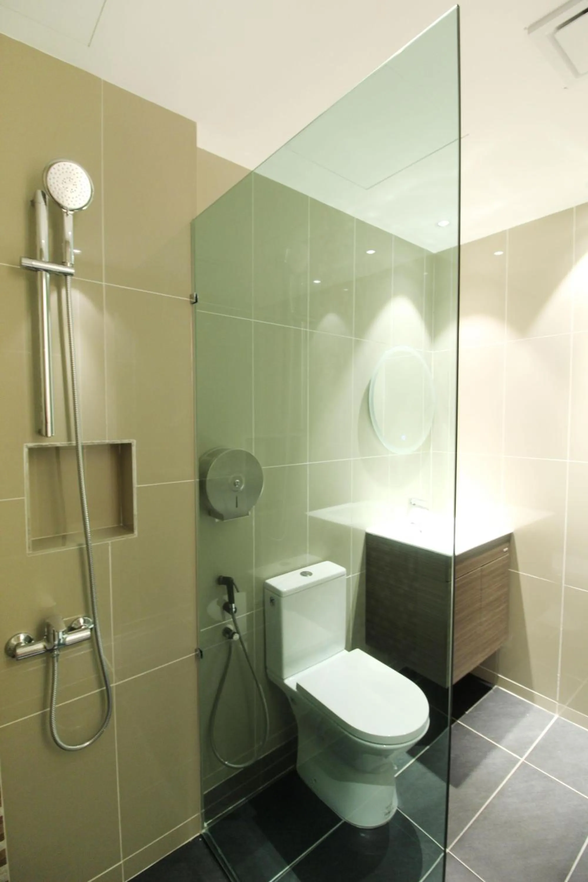 Toilet in KL Eight Suites Newly completed 2021