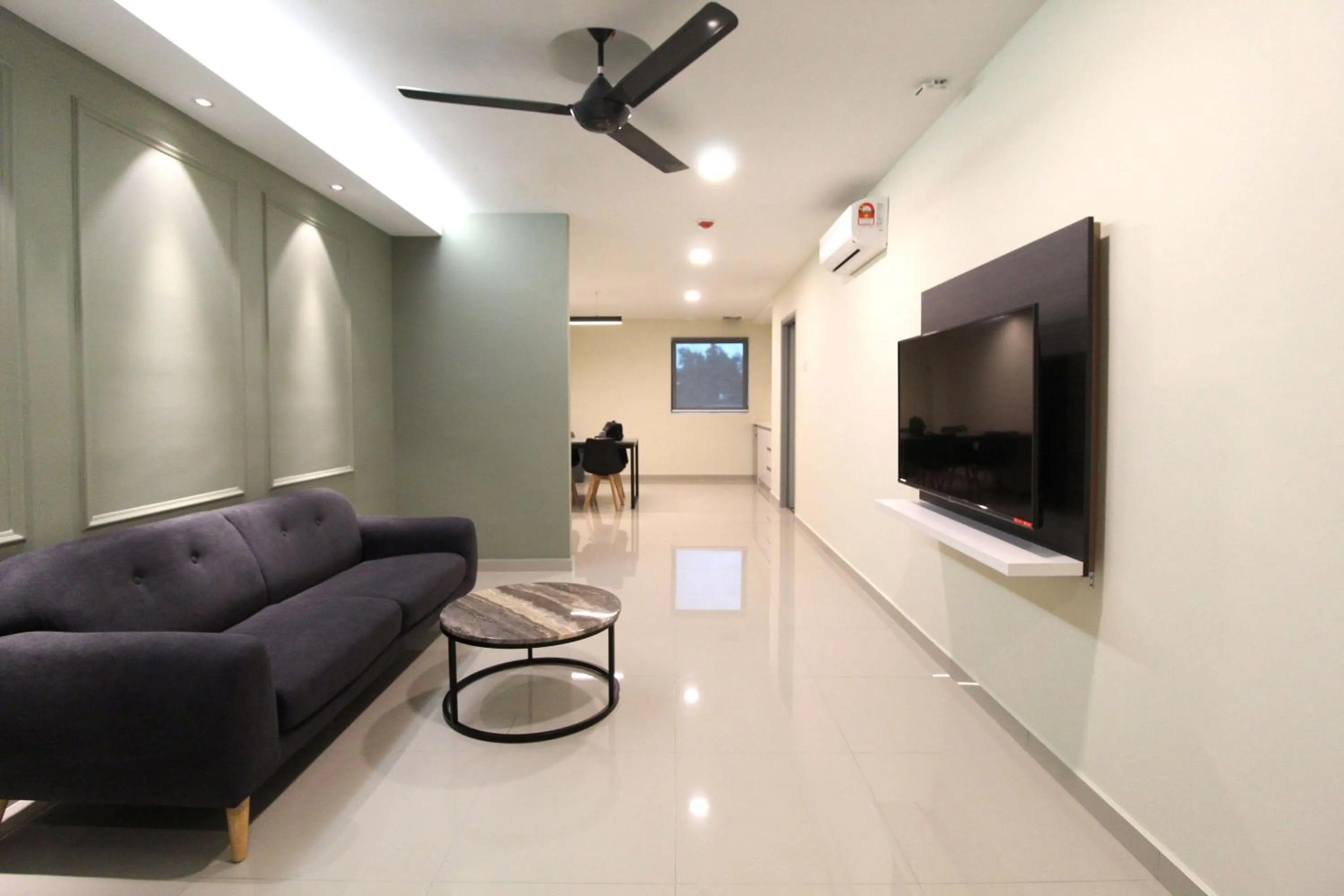 Living room in KL Eight Suites Newly completed 2021