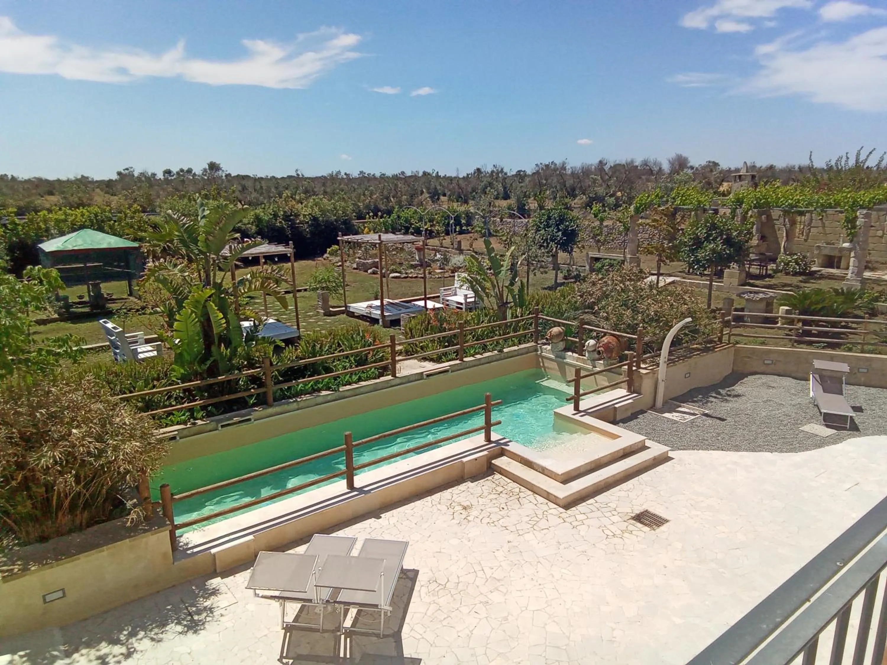 Swimming pool in Relais Borgo Segine