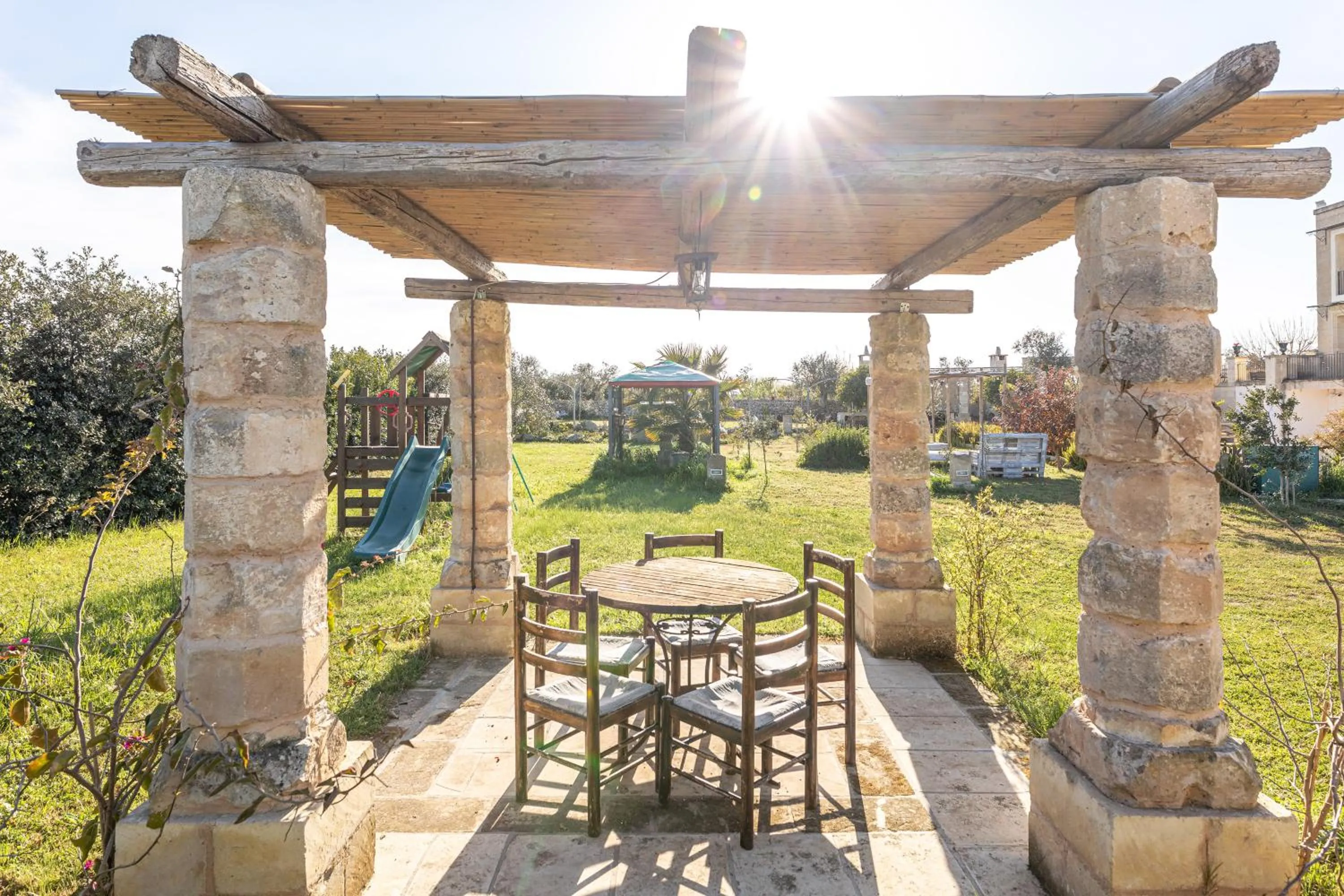 Children play ground in Relais Borgo Segine
