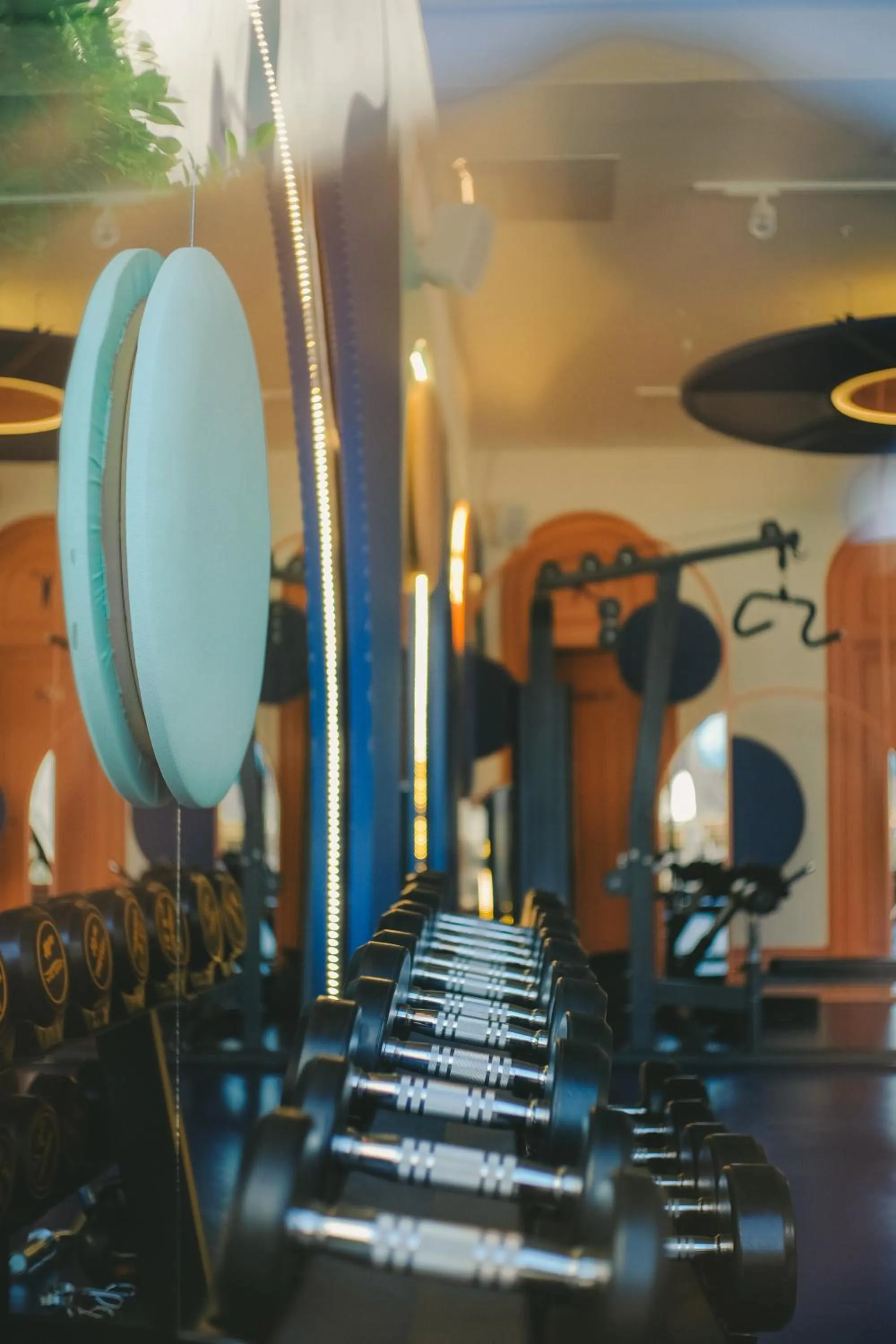 Fitness centre/facilities in Castival Hotel