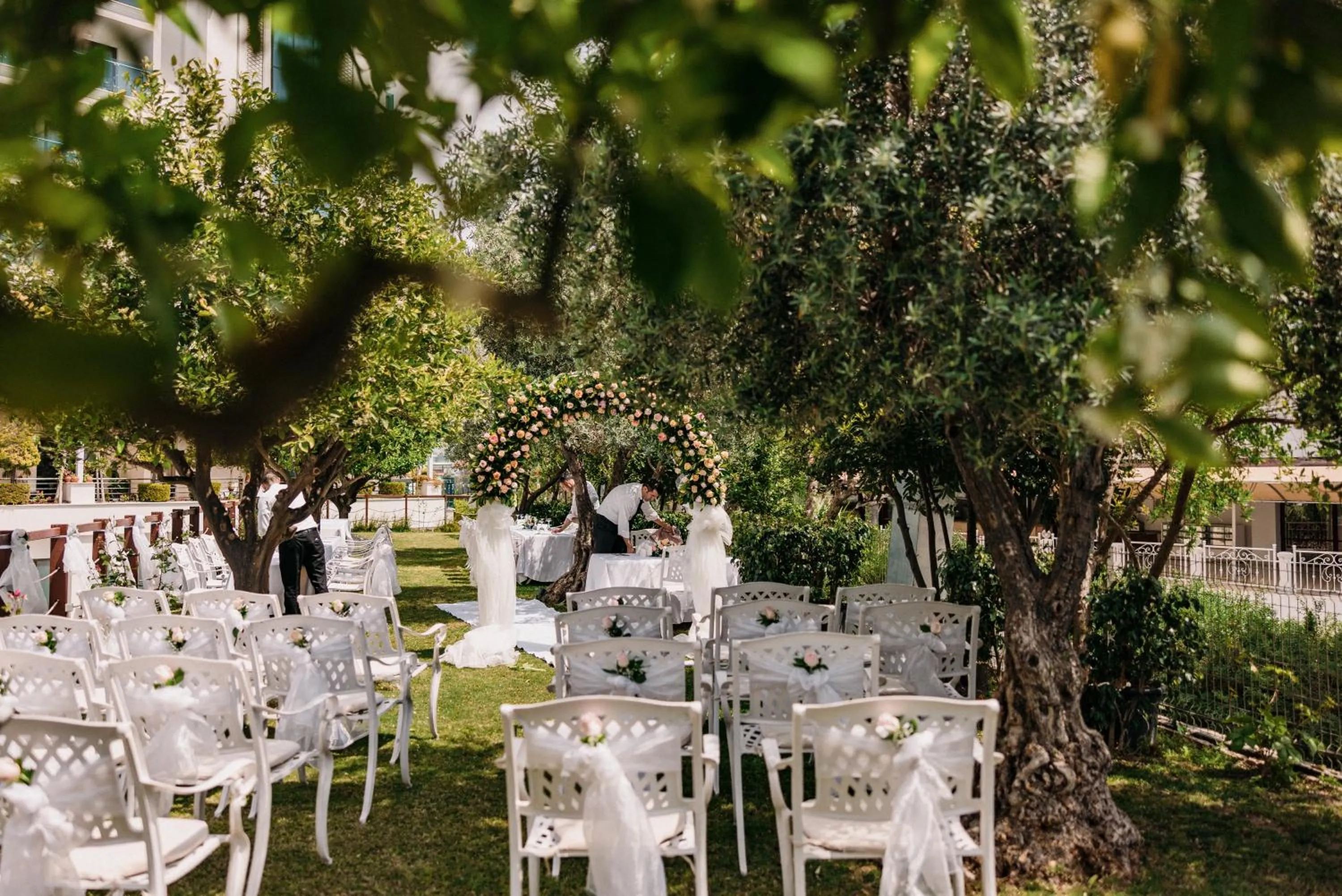 Garden in Castival Hotel