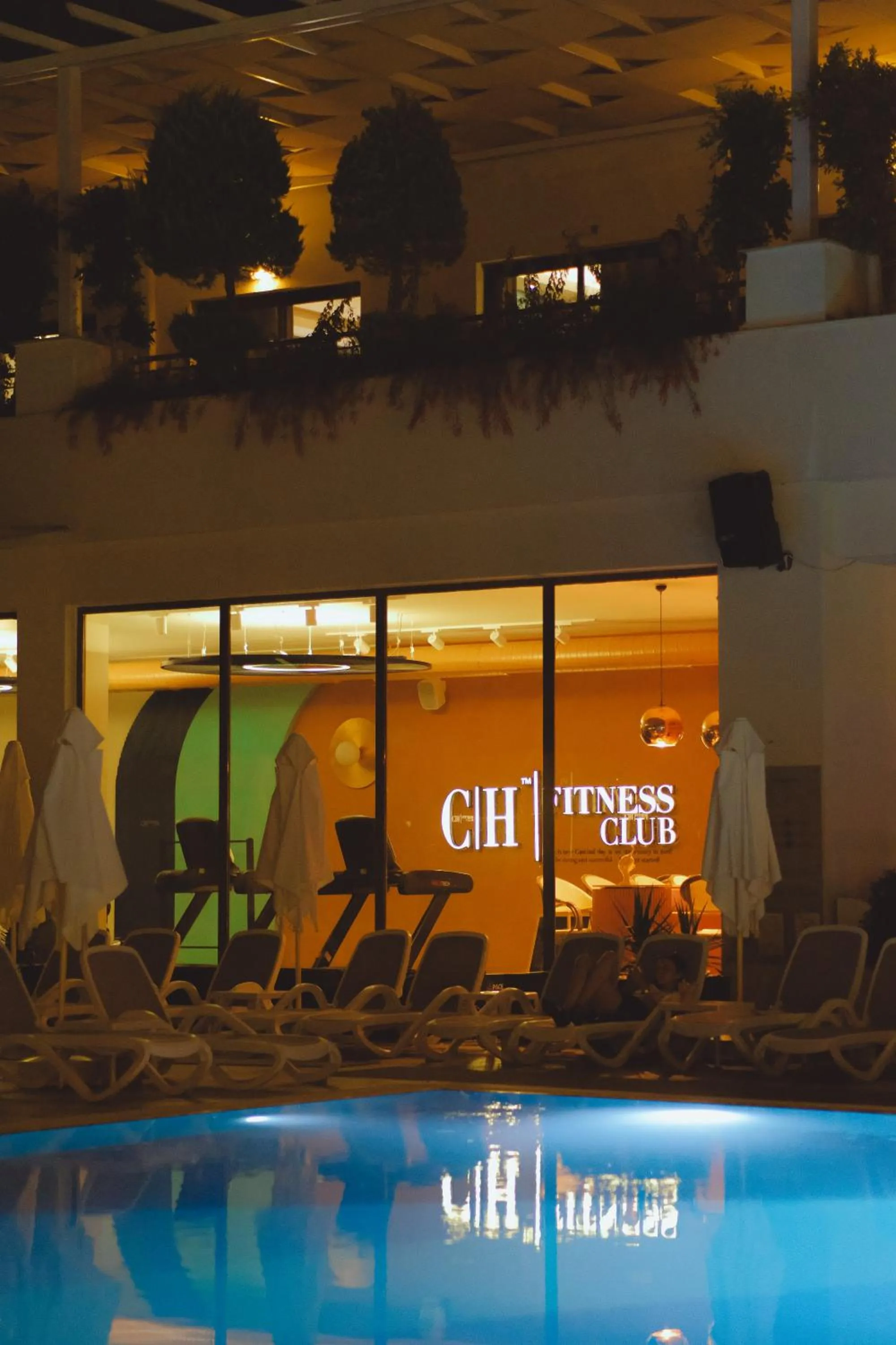 Fitness centre/facilities in Castival Hotel