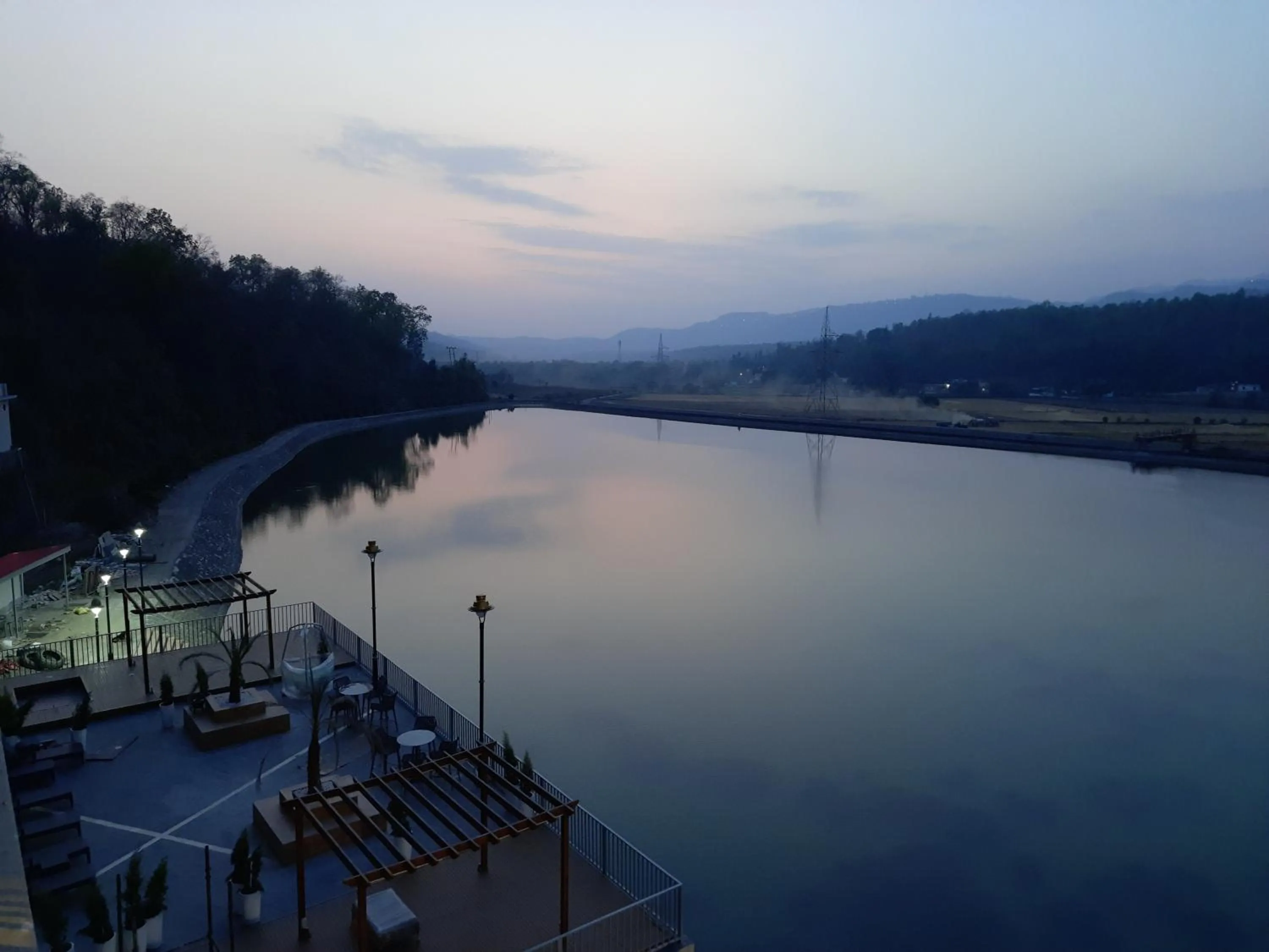 Lake view in Jay Clarks Exotica