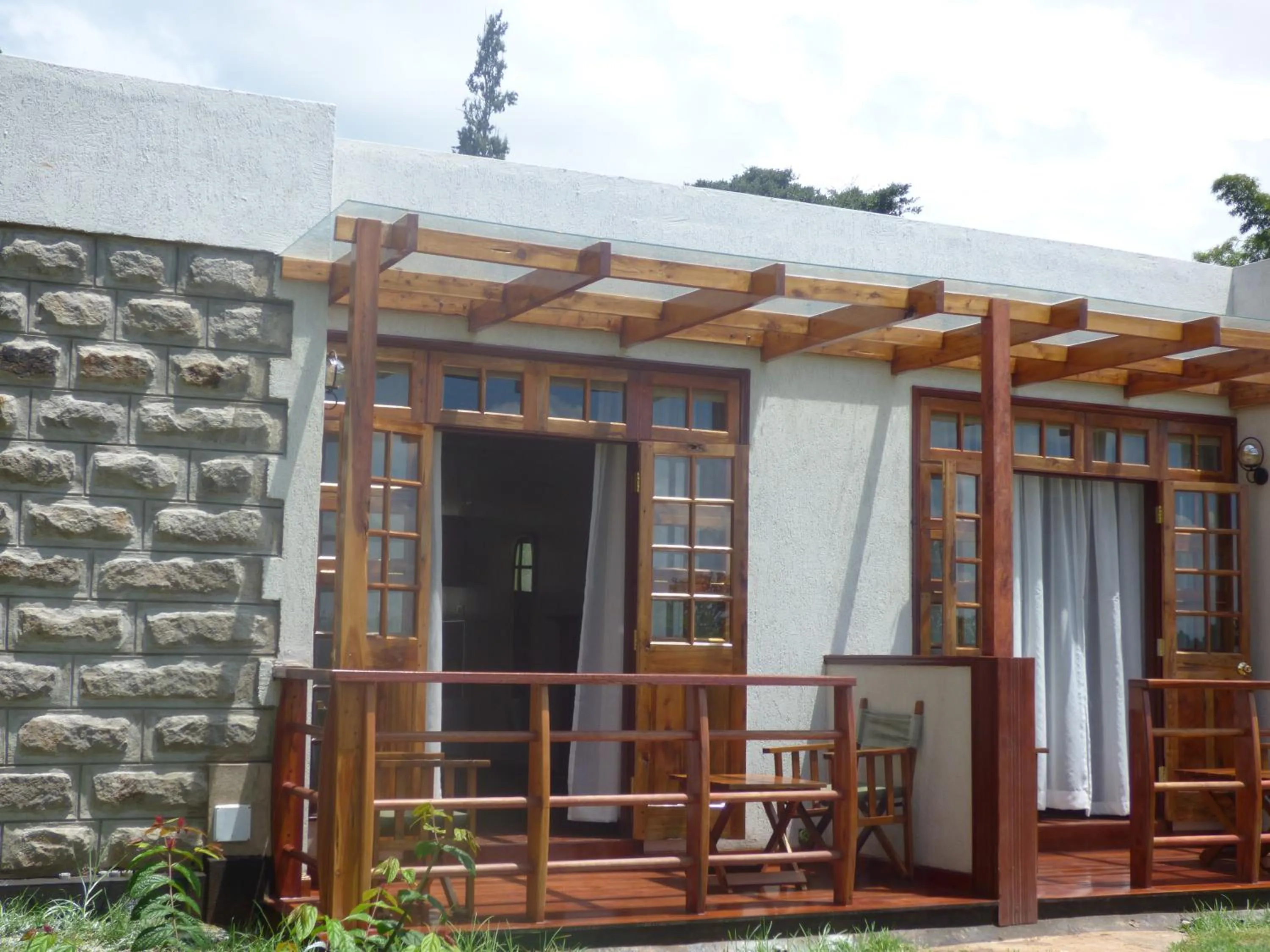 Balcony/Terrace in Le Pristine Wellness and Healing Hotel