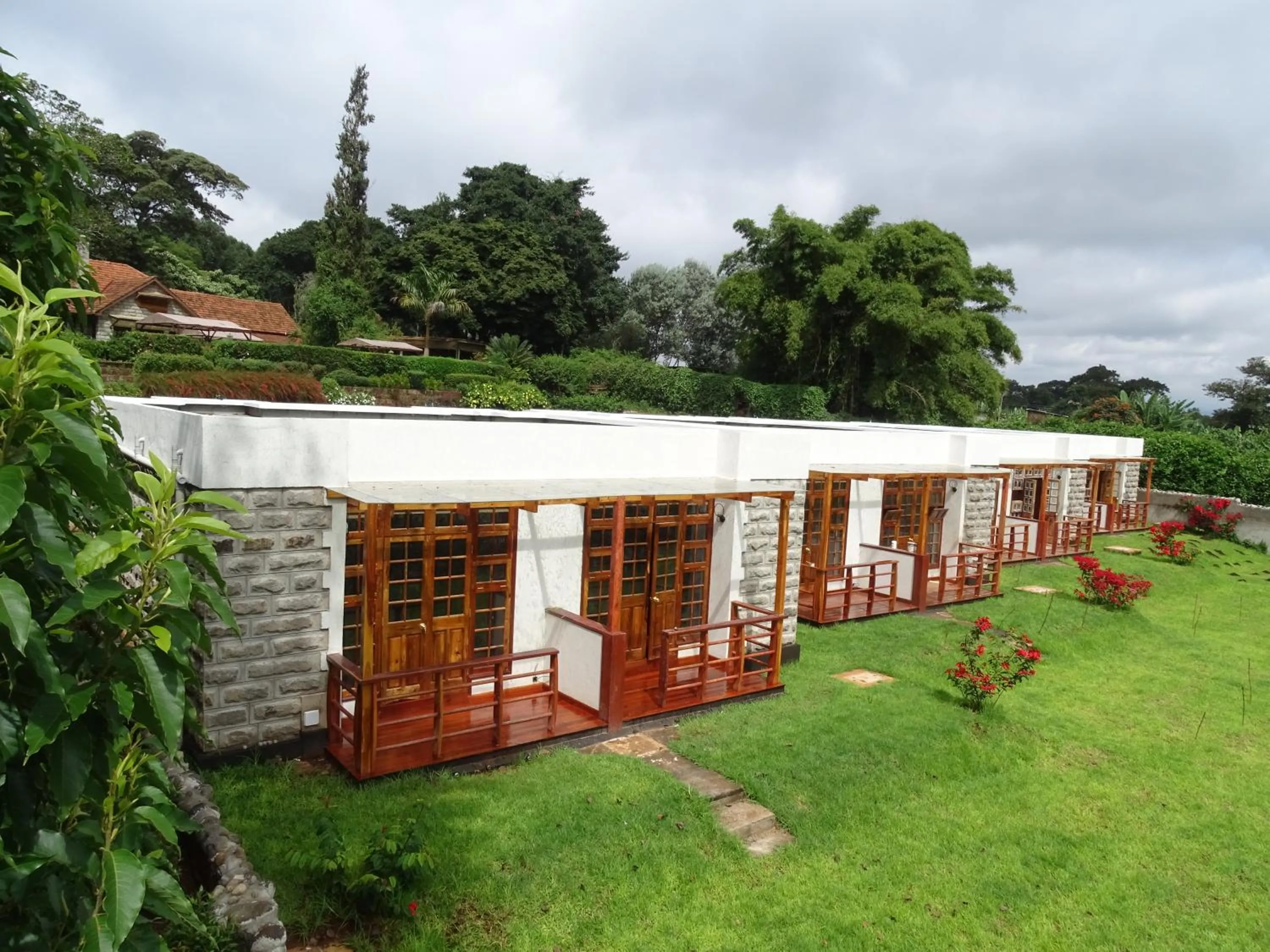 Garden in Le Pristine Wellness and Healing Hotel