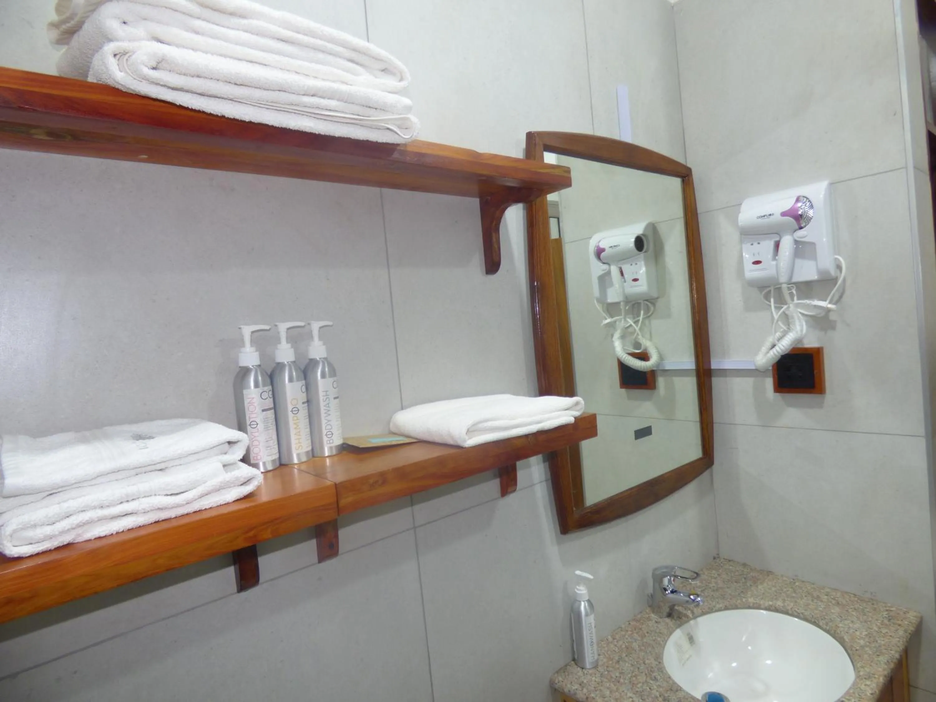 towels in Le Pristine Wellness and Healing Hotel