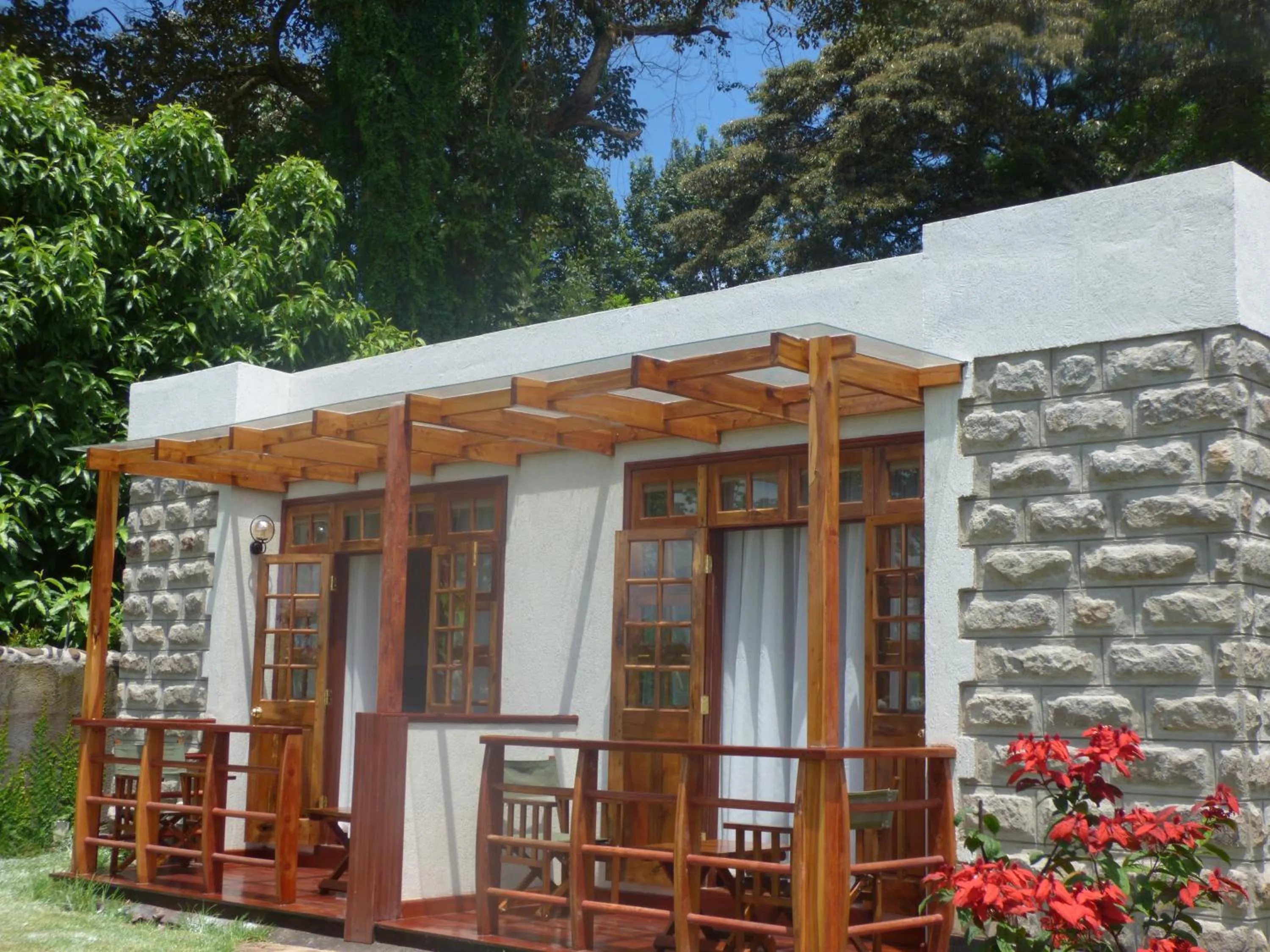 Garden in Le Pristine Wellness and Healing Hotel