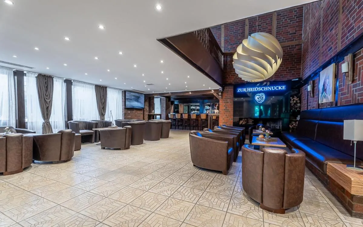 Lounge or bar in Hotel Zur Heidschnucke
