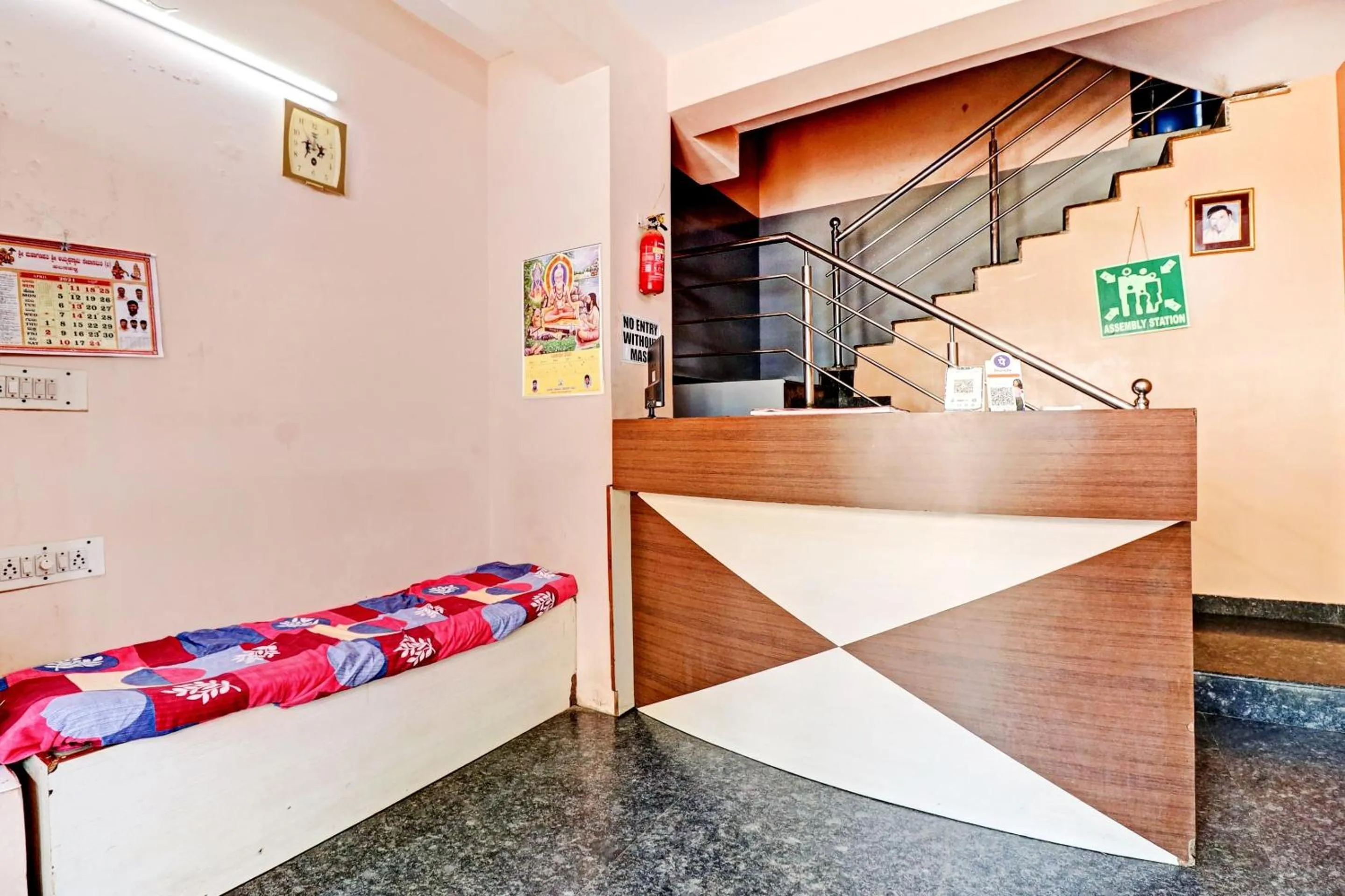 Lobby or reception in Hotel O Spot on S L V Comfort