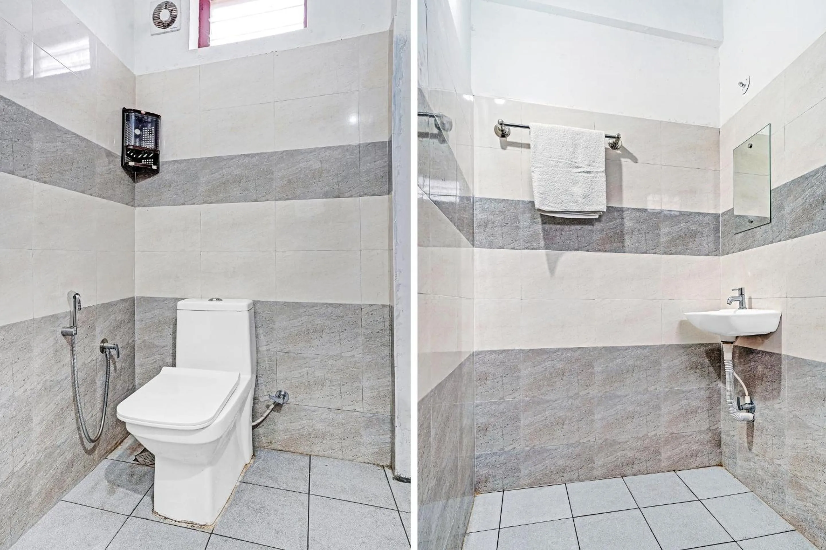 Bathroom in Hotel O Thaza