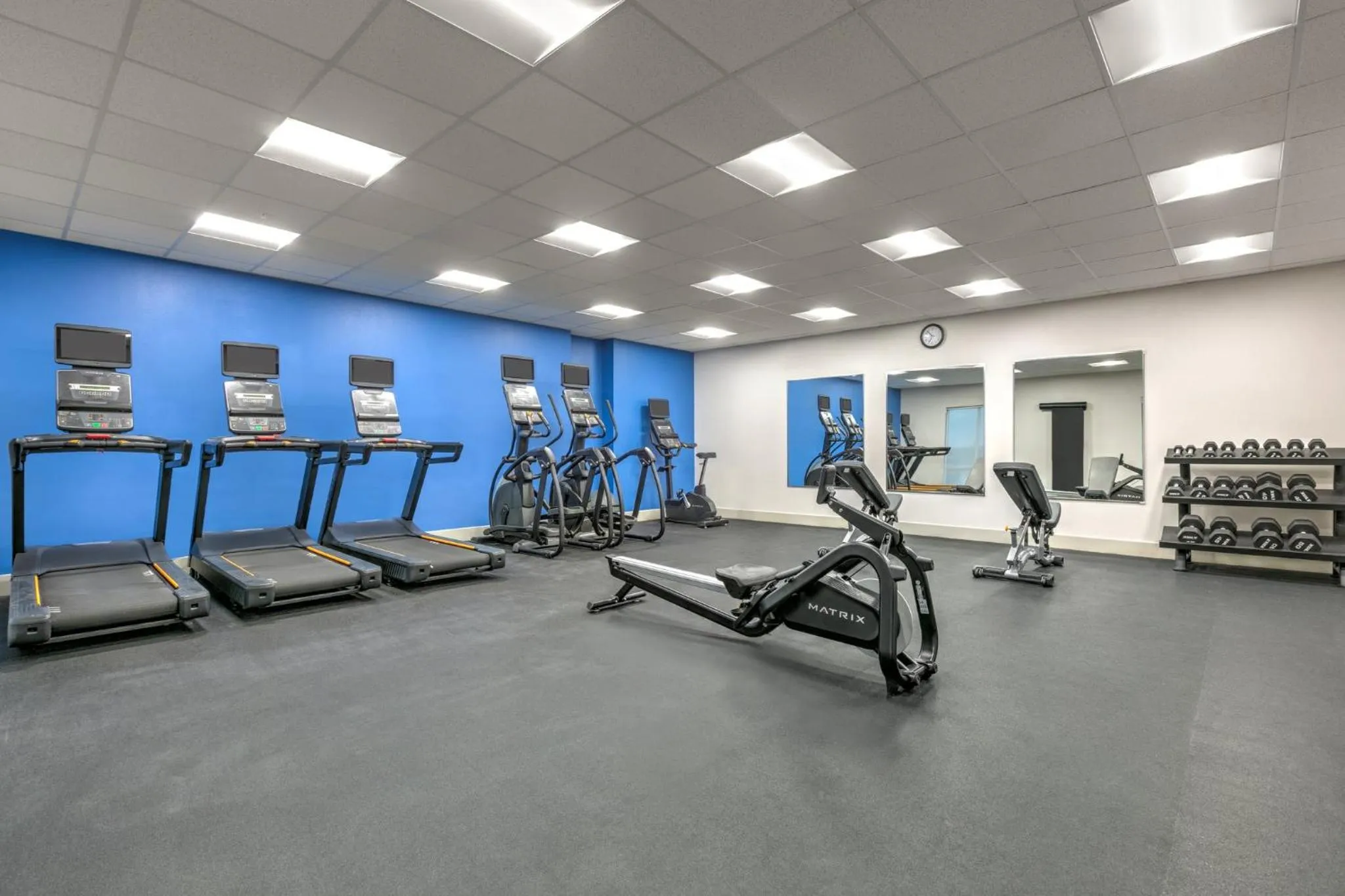 Fitness centre/facilities in Holiday Inn Express - San Antonio East I-10 by IHG