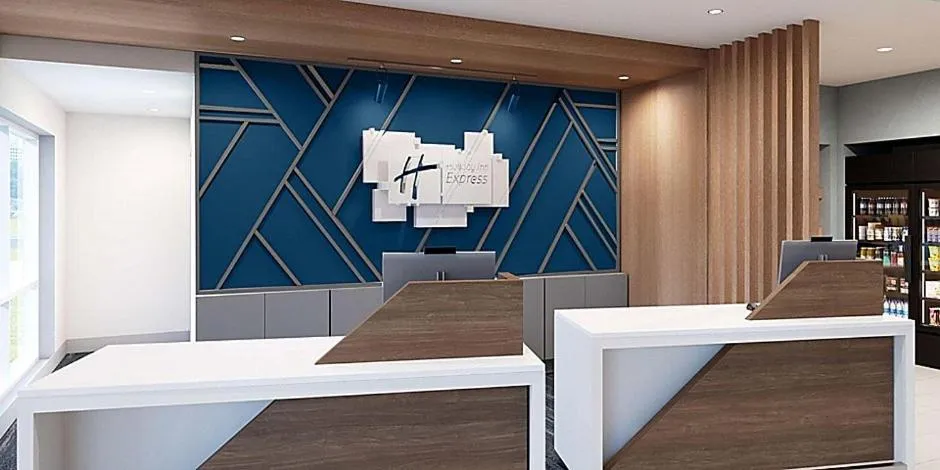 Lobby or reception in Holiday Inn Express & Suites - Harrisonburg University Area by IHG