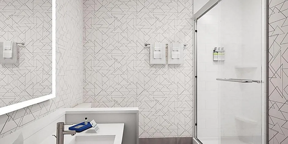 Bathroom in Holiday Inn Express & Suites - Harrisonburg University Area by IHG