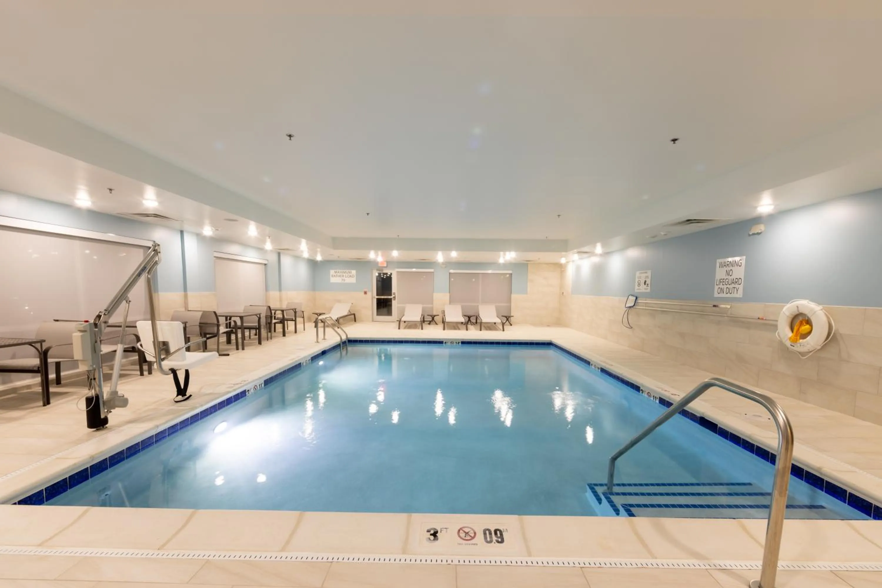 Swimming pool in Holiday Inn Express & Suites - Harrisonburg University Area by IHG