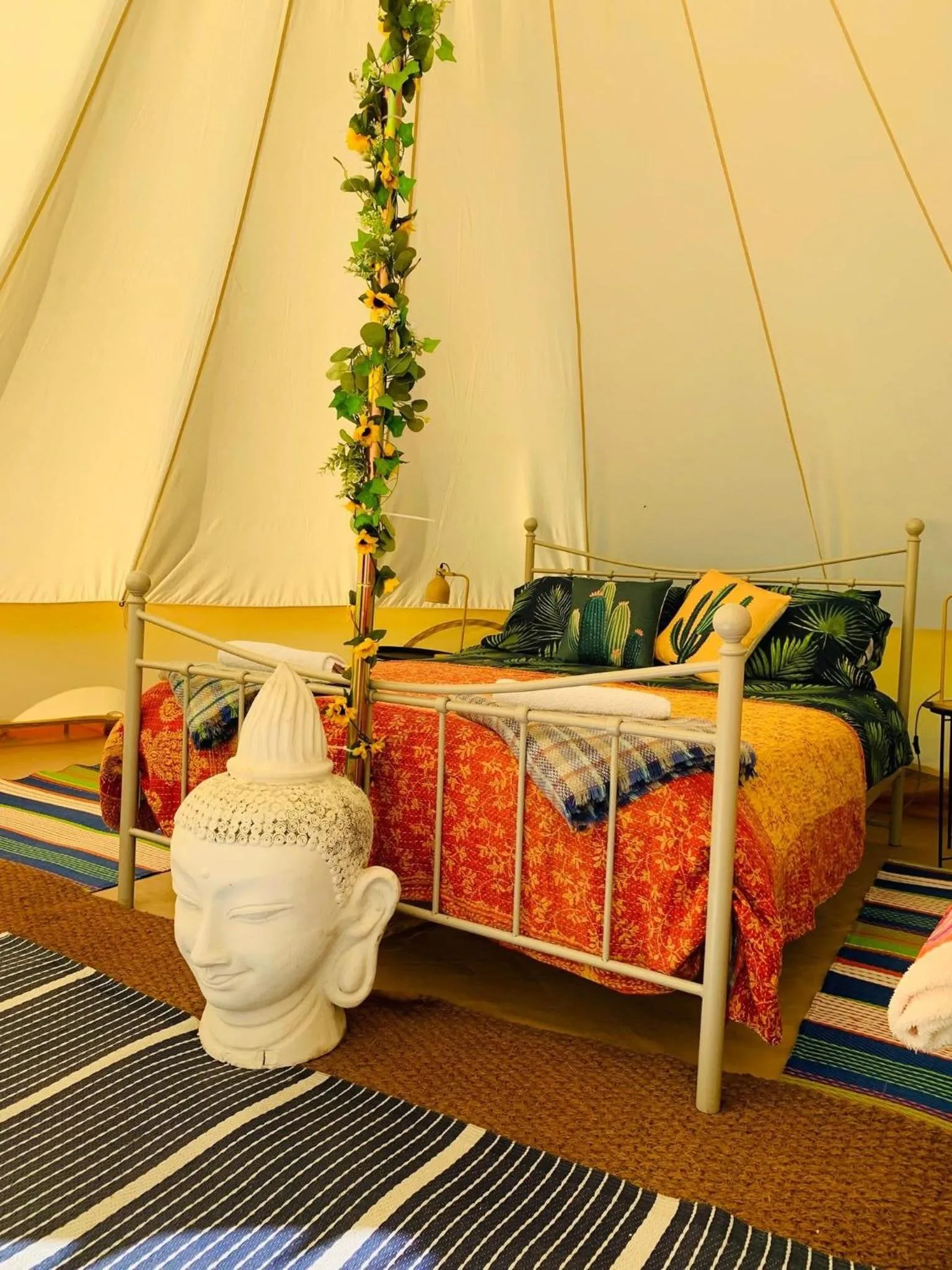 Bed in Penhallow House