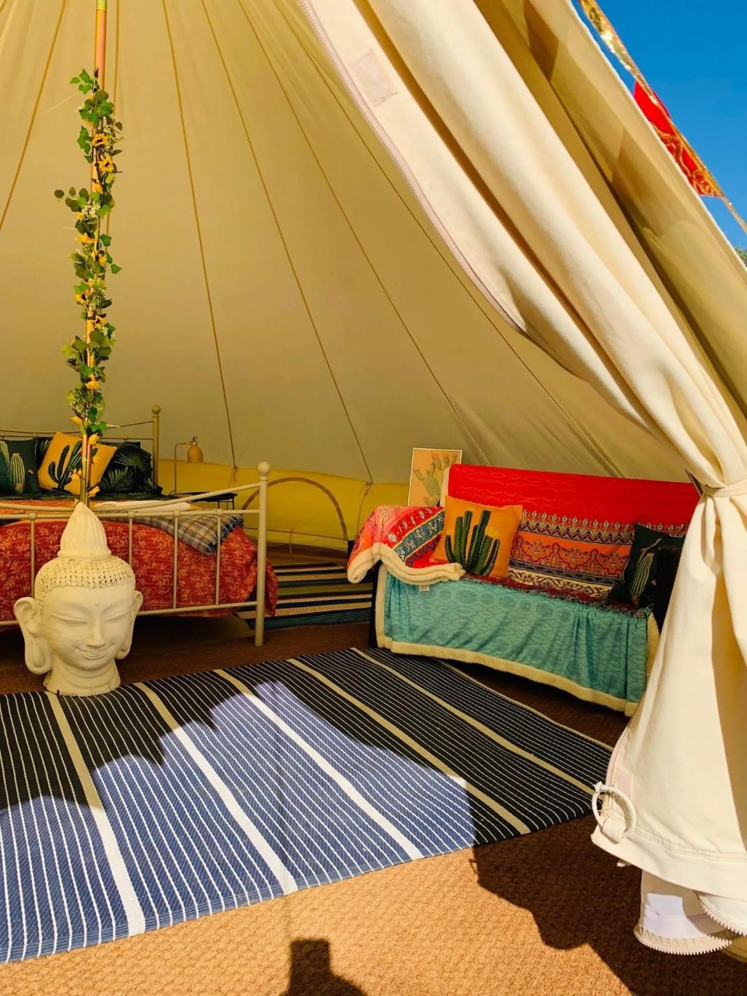 Bed in Penhallow House