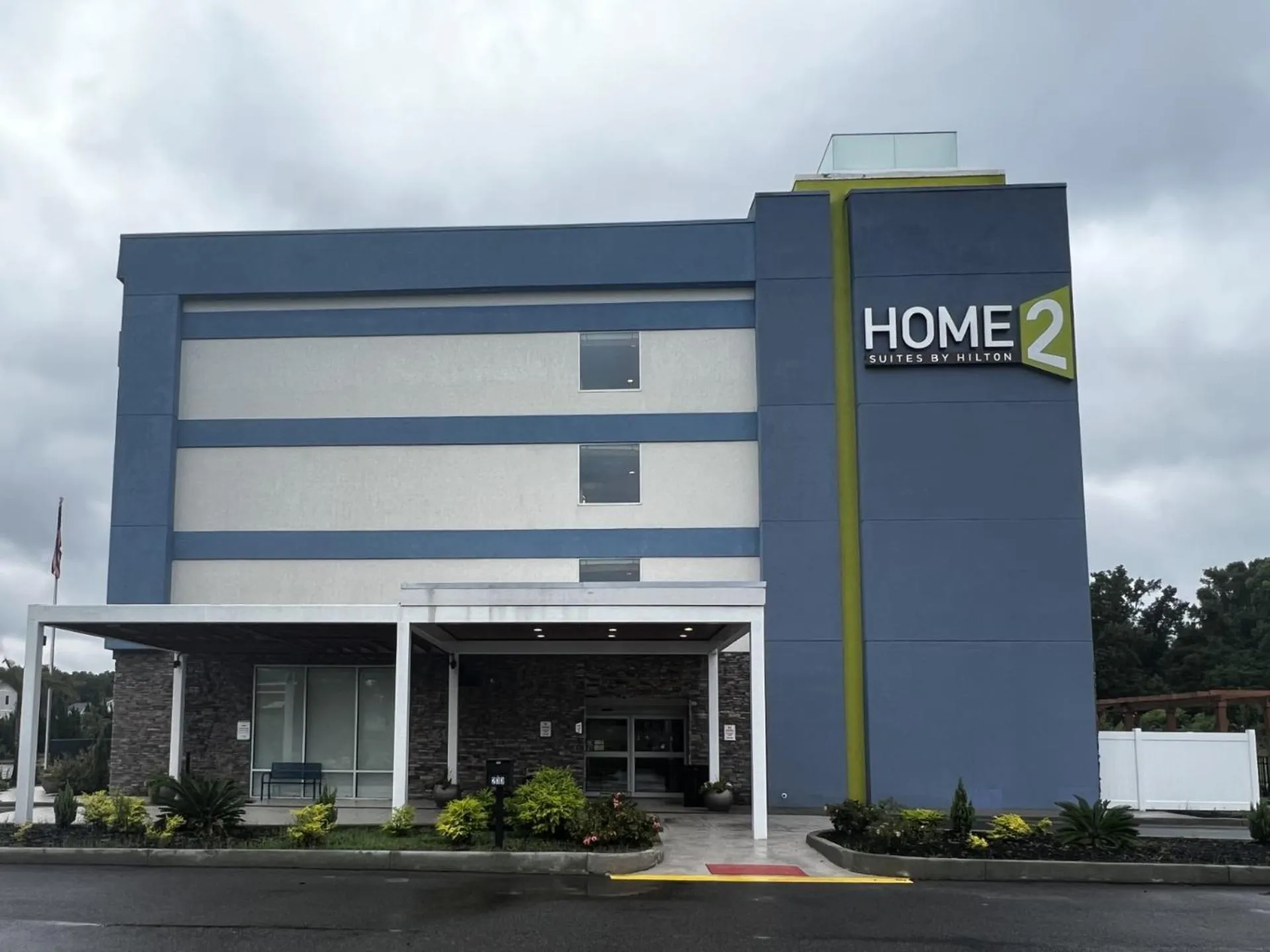 Property building in Home2 Suites By Hilton Hinesville