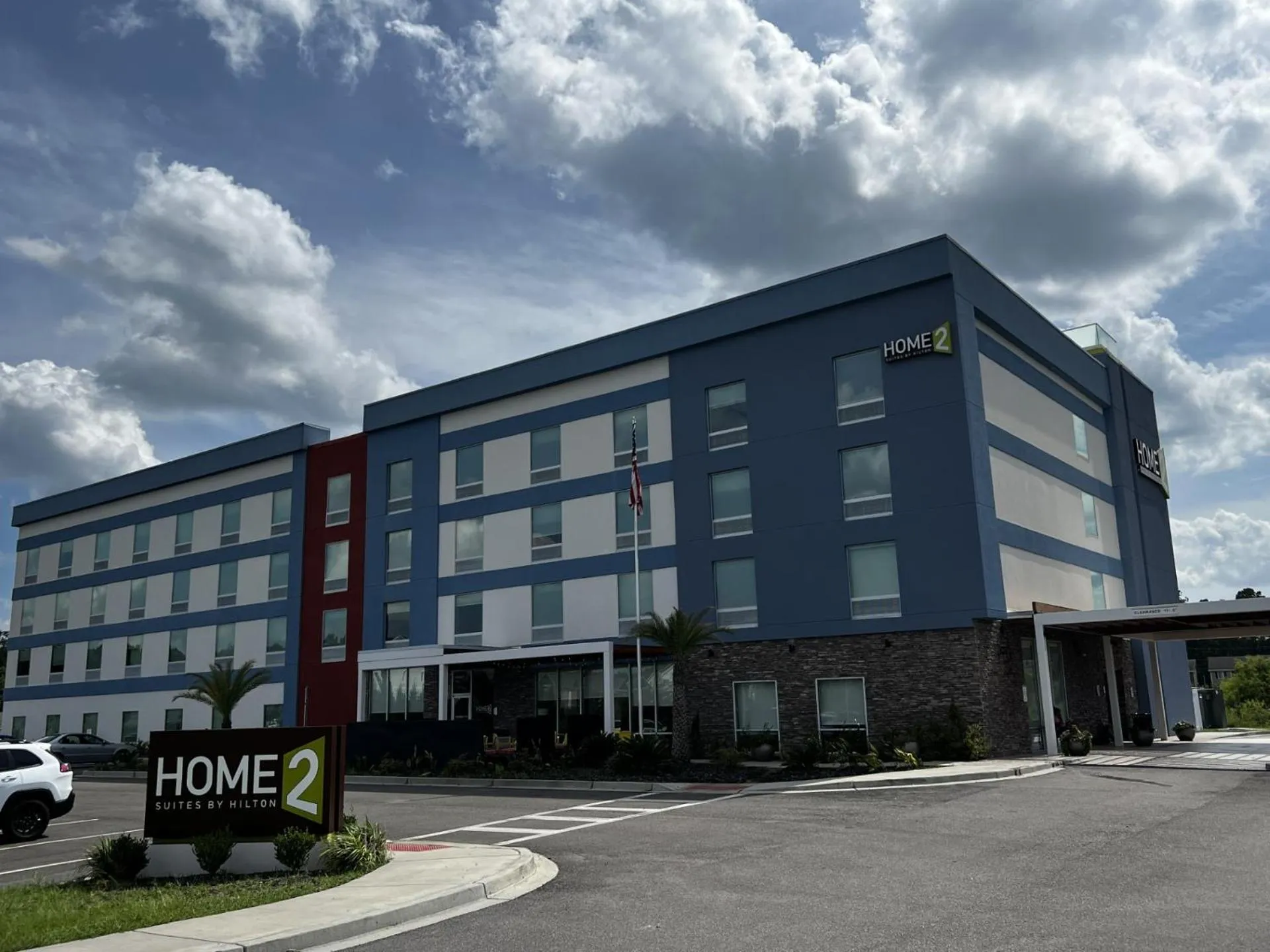 Property building in Home2 Suites By Hilton Hinesville
