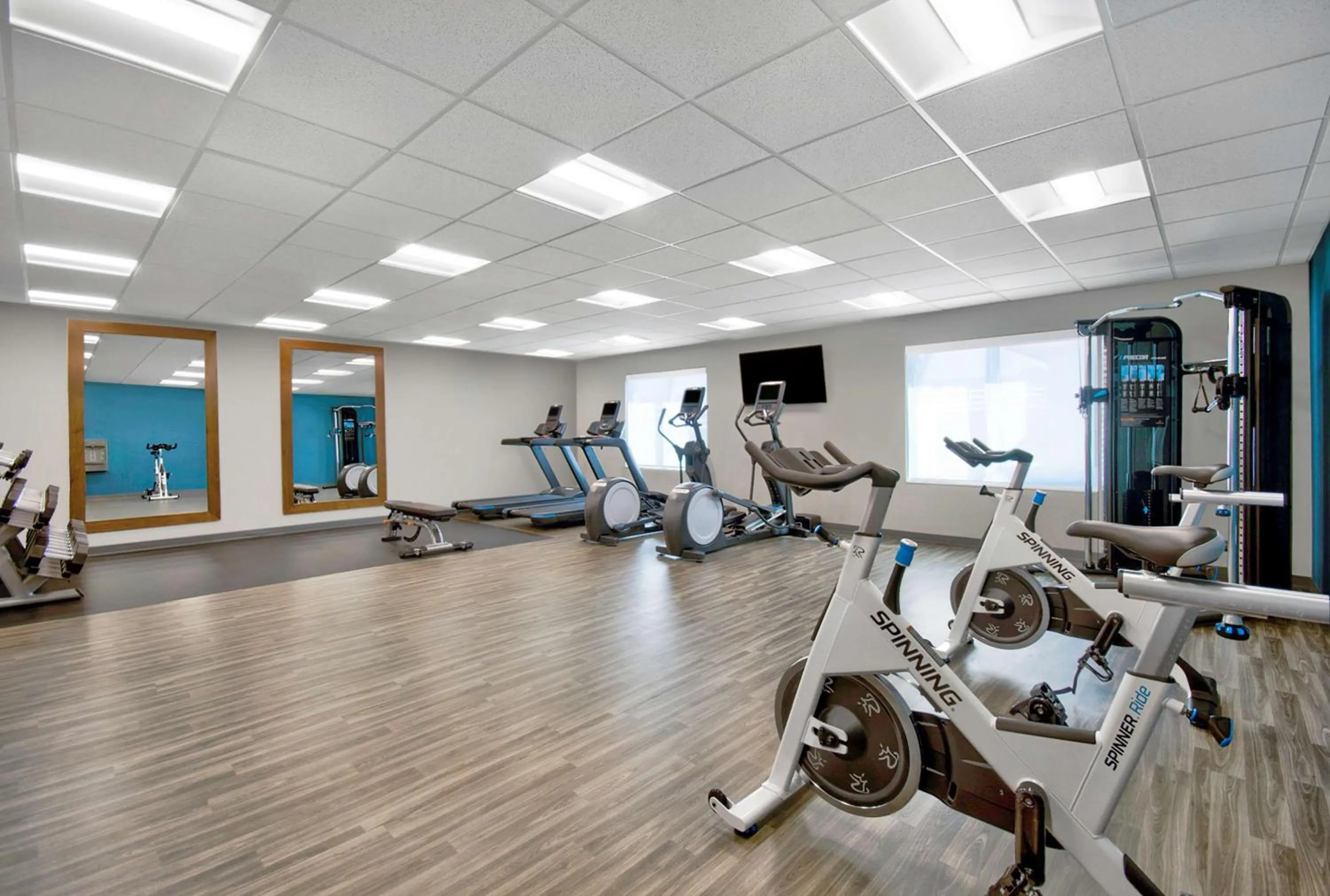 Fitness centre/facilities in Hampton Inn Abingdon, Va