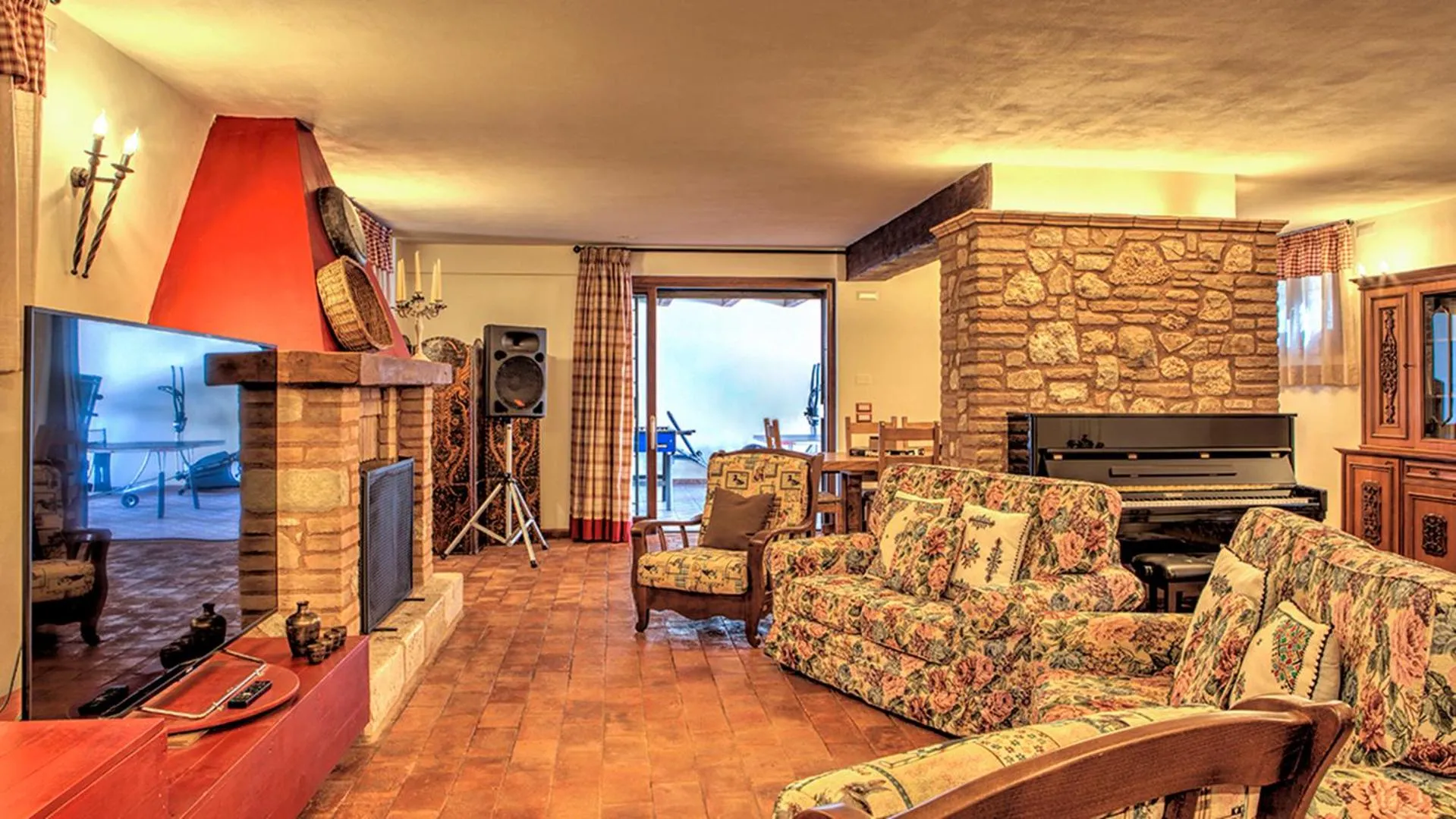 Living room in Villa Bella 8, Emma Villas