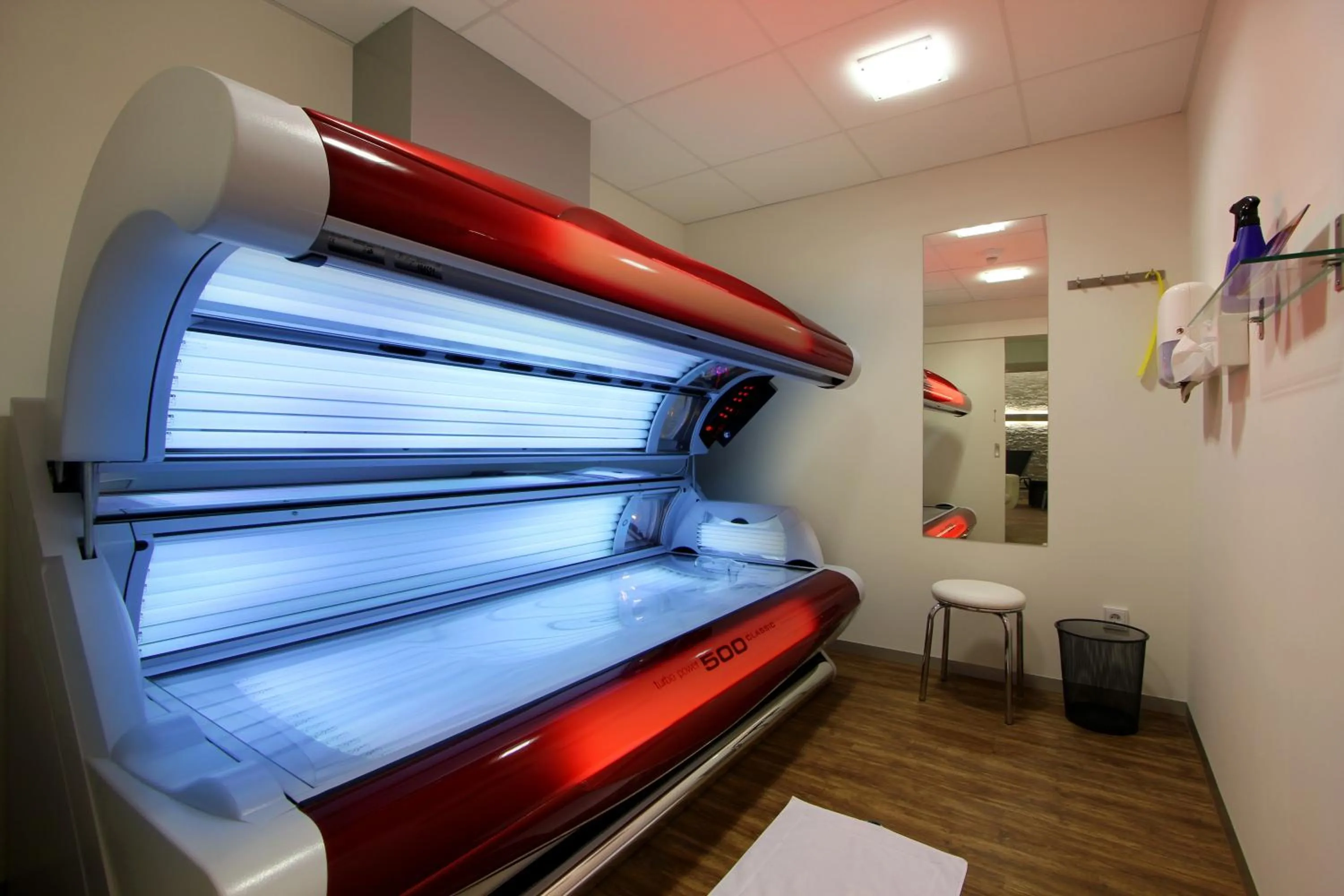 Solarium, Bed in Parkhotel Donauwörth