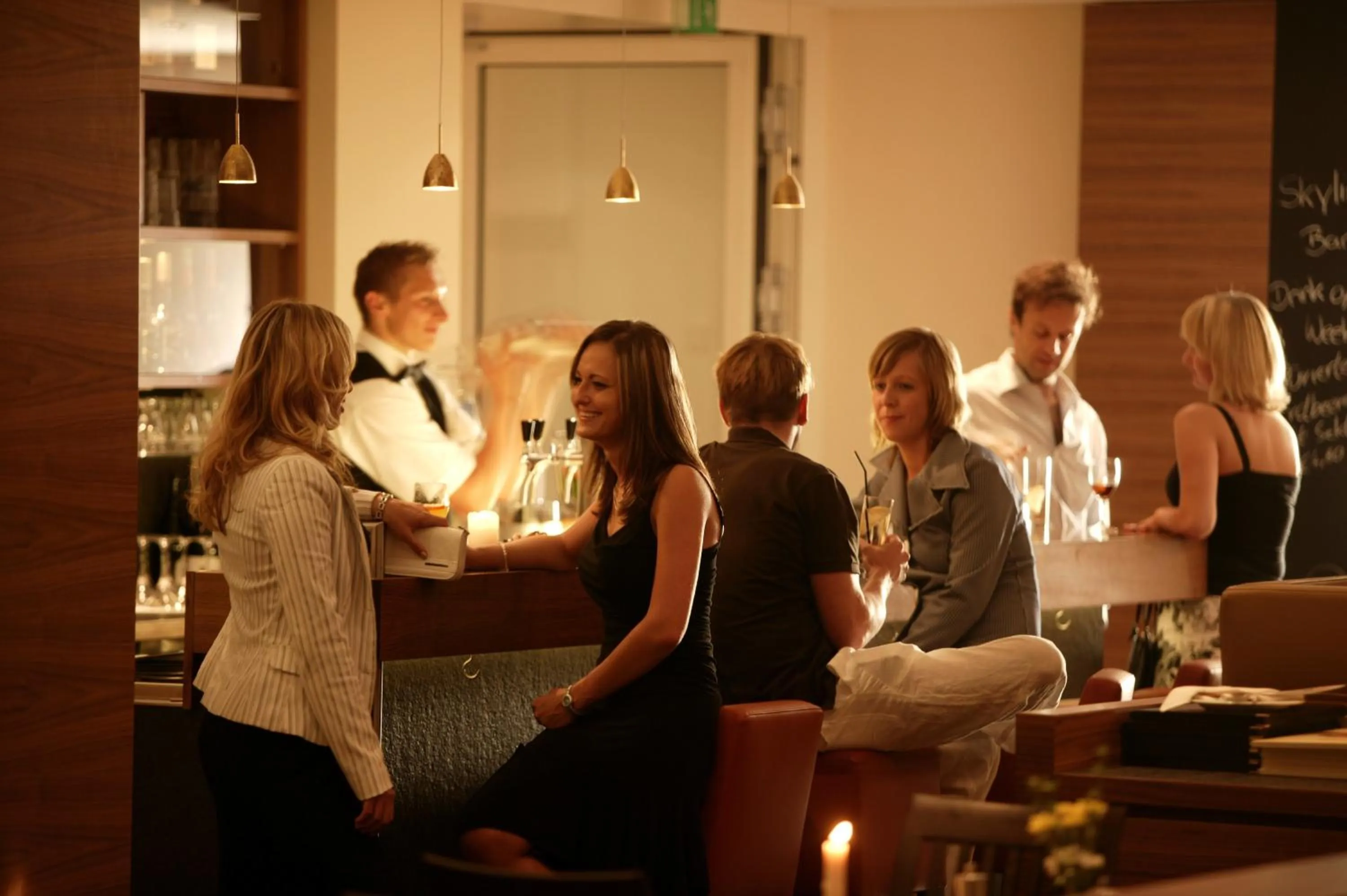 Lounge or bar in Parkhotel Donauwörth