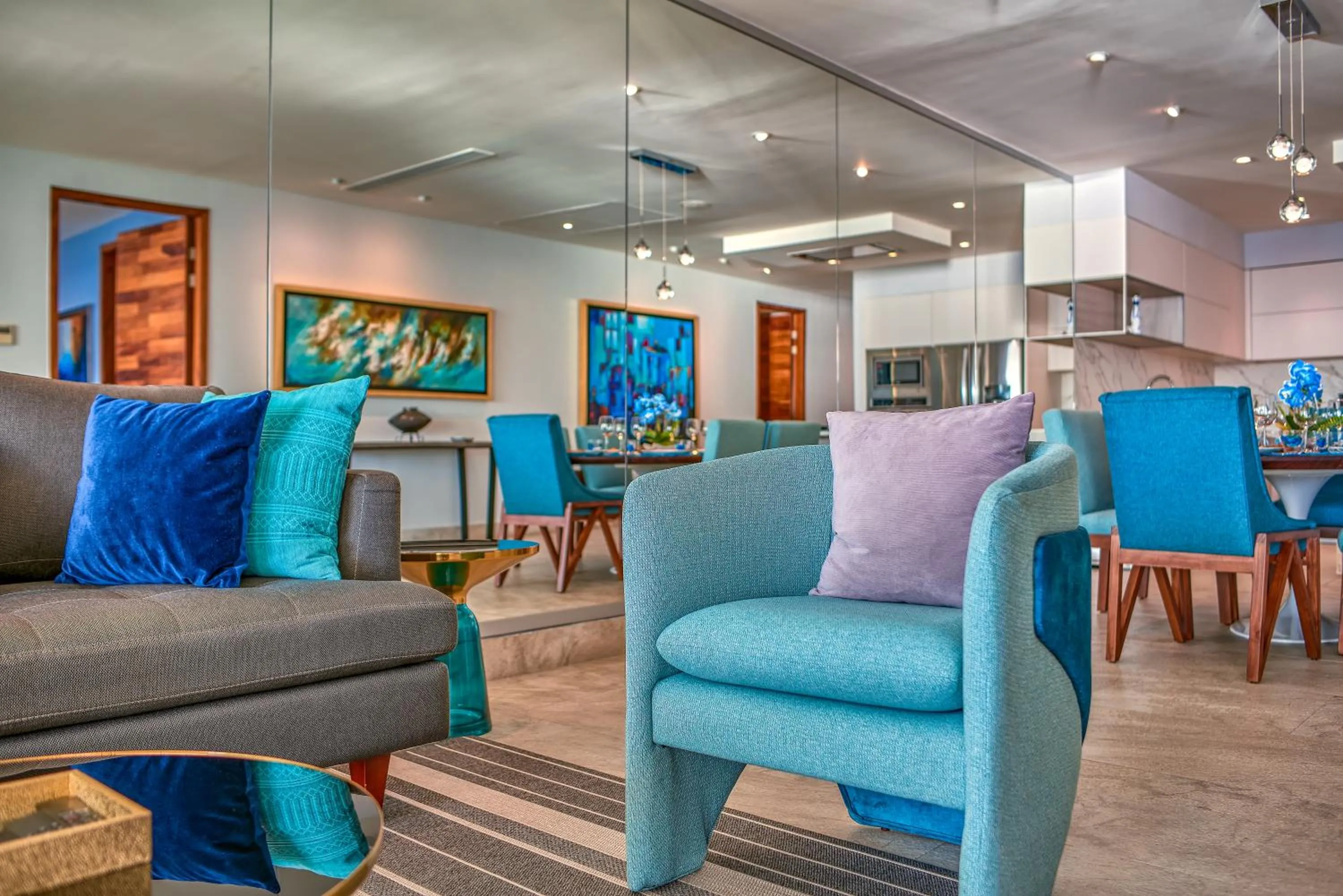 Living room in Maxwell Residences at Indah