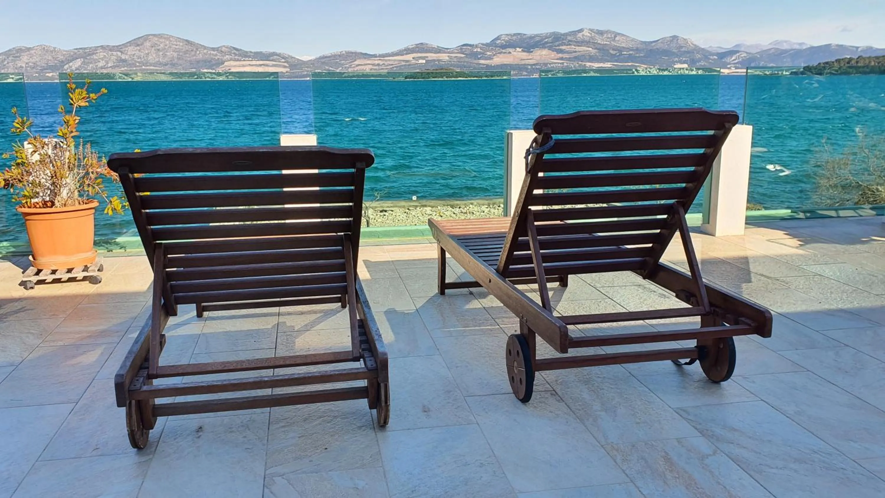 Balcony/Terrace in Villa Wind Apartments