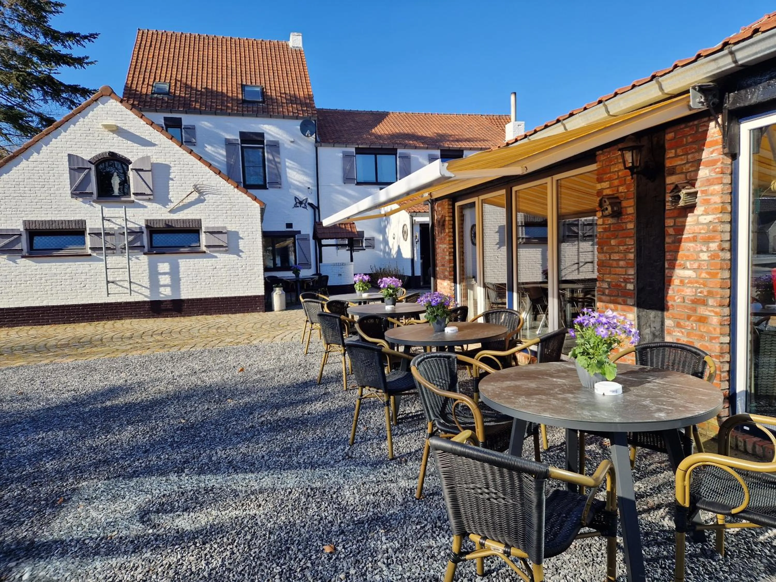 Balcony/Terrace in B&B De Kroonhoeve