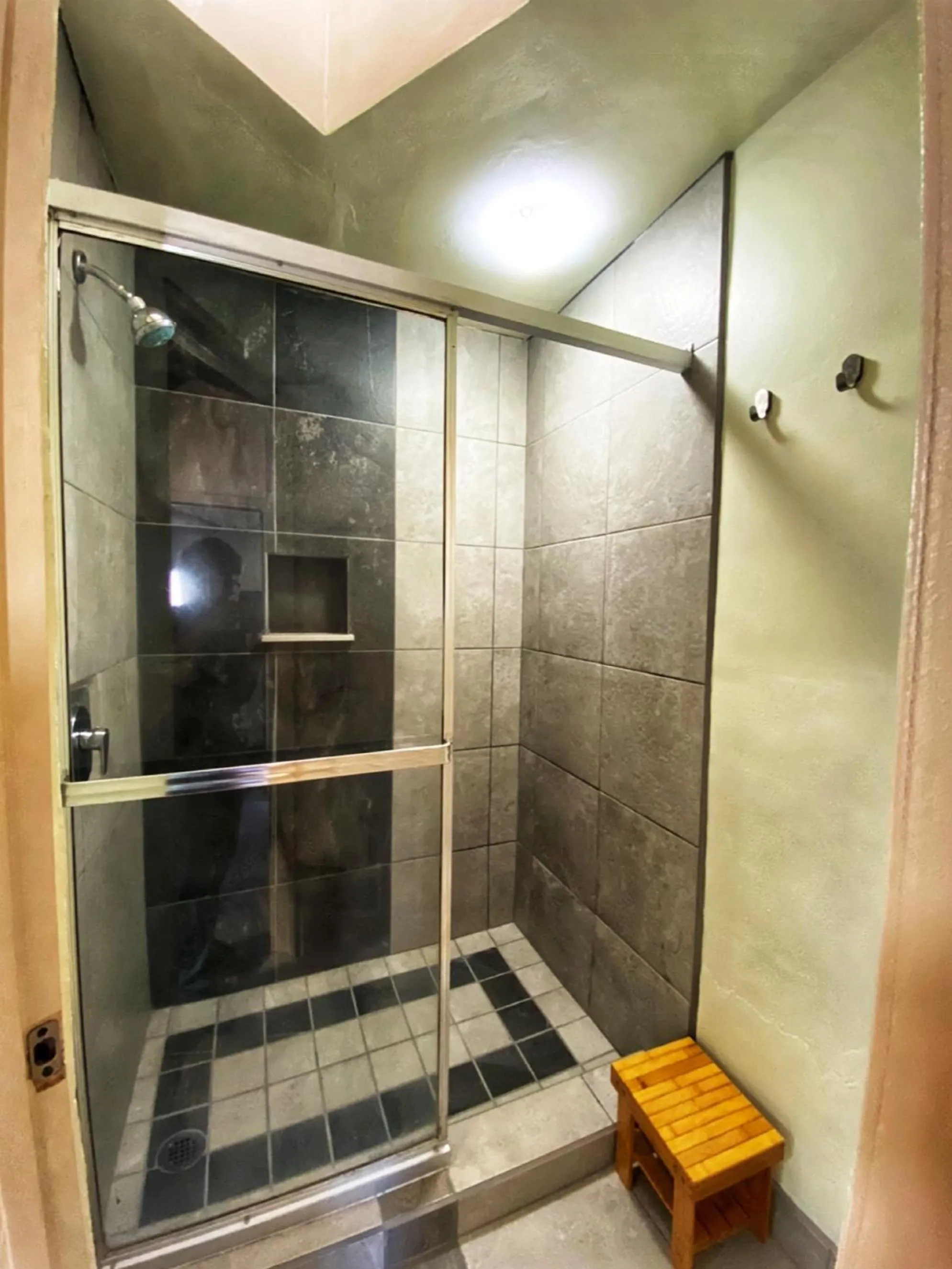 Shower in Paris Hostel