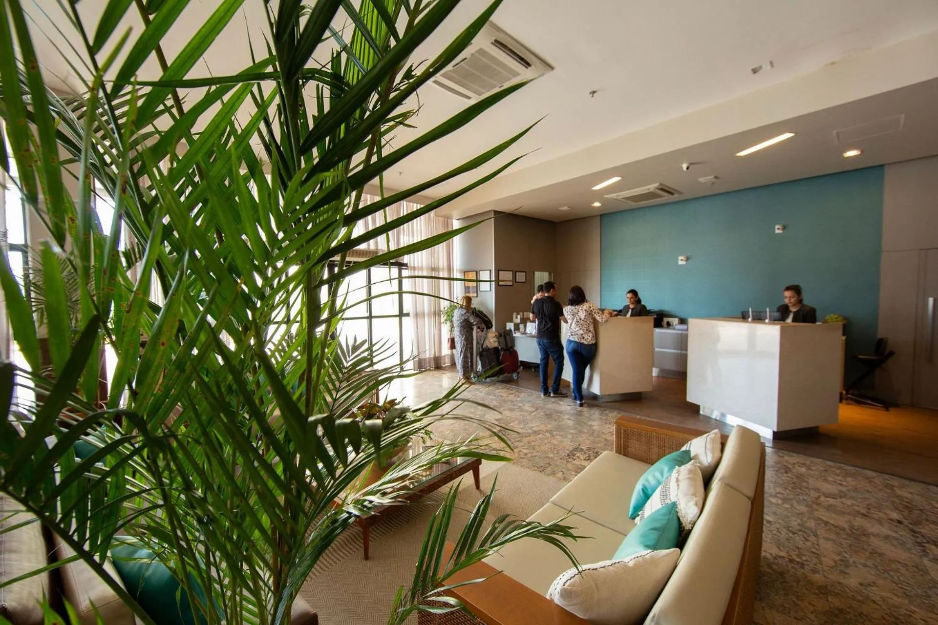 Lobby or reception in Natal Plaza #1202 - Suíte Vista Mar por Carpediem