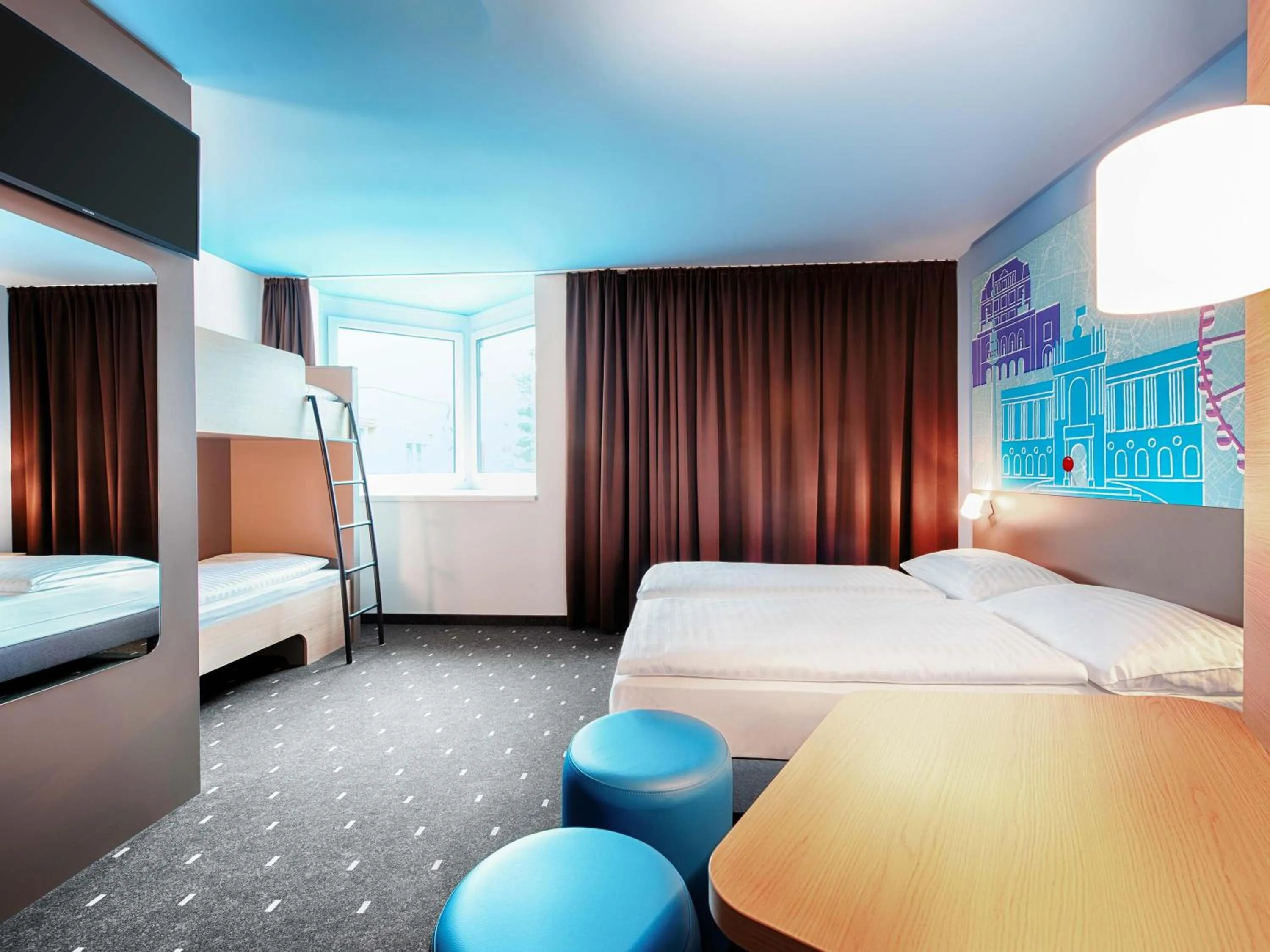 Photo of the whole room, Bed in B&B Hotel Wien-Meidling