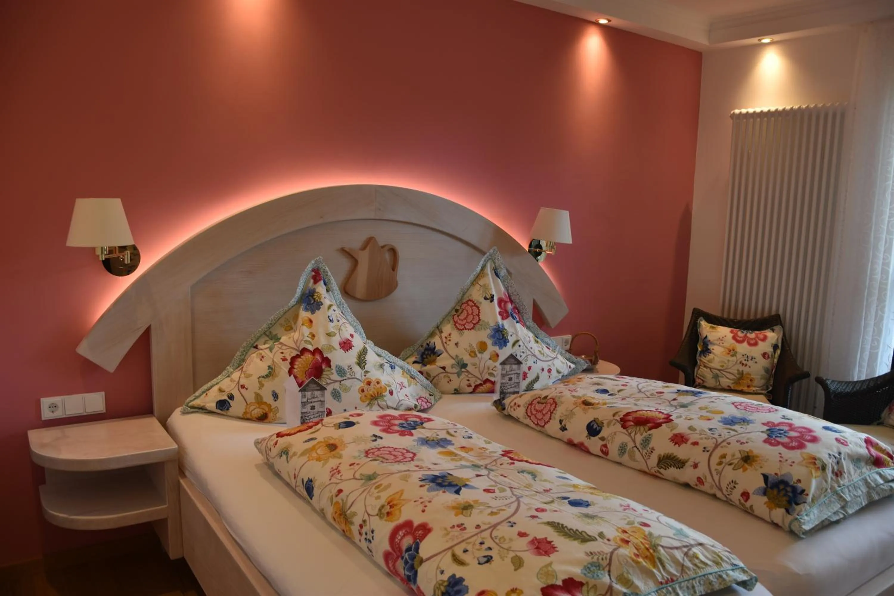 Bed in Gastinger Hotel-Restaurant