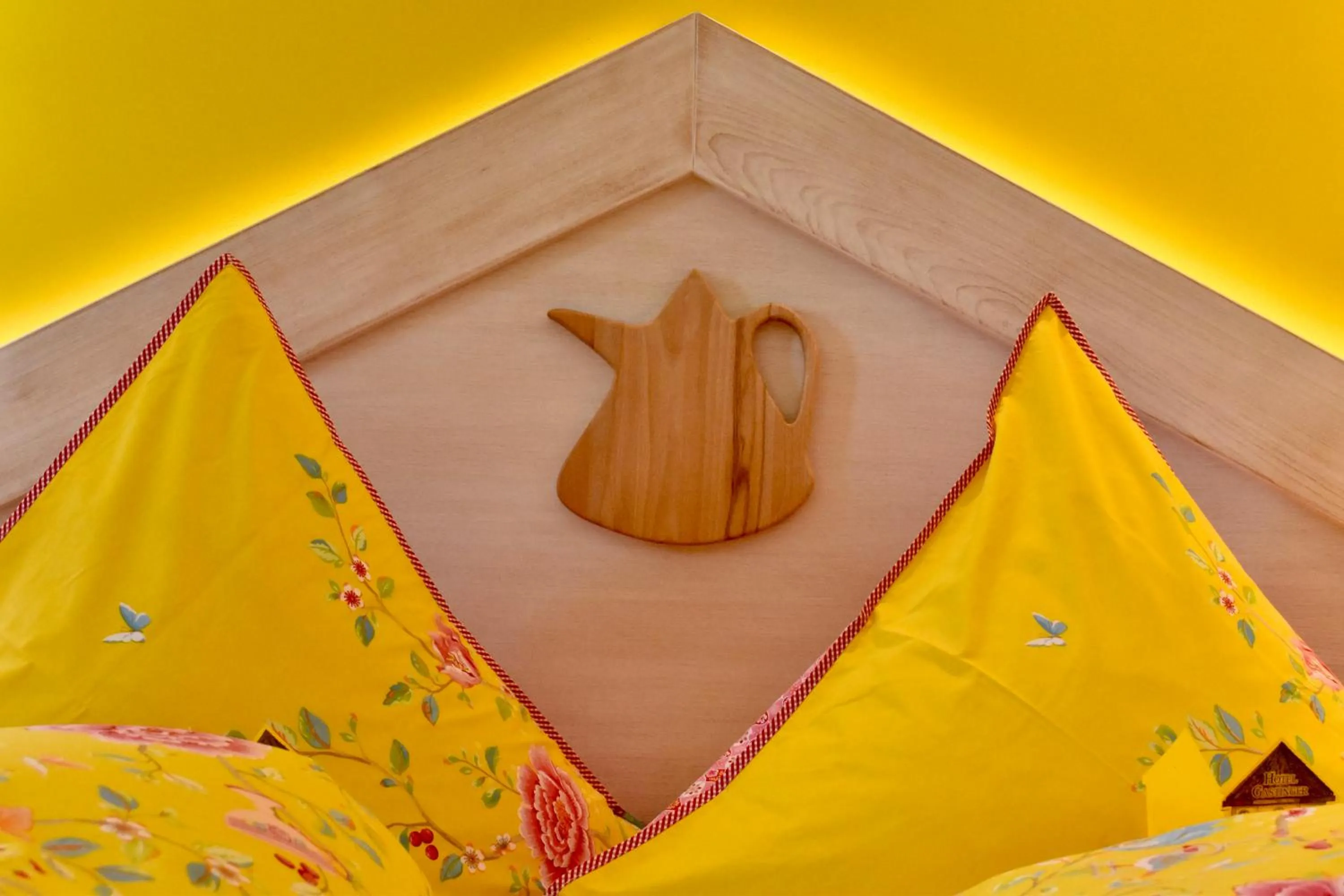 Bed in Gastinger Hotel-Restaurant