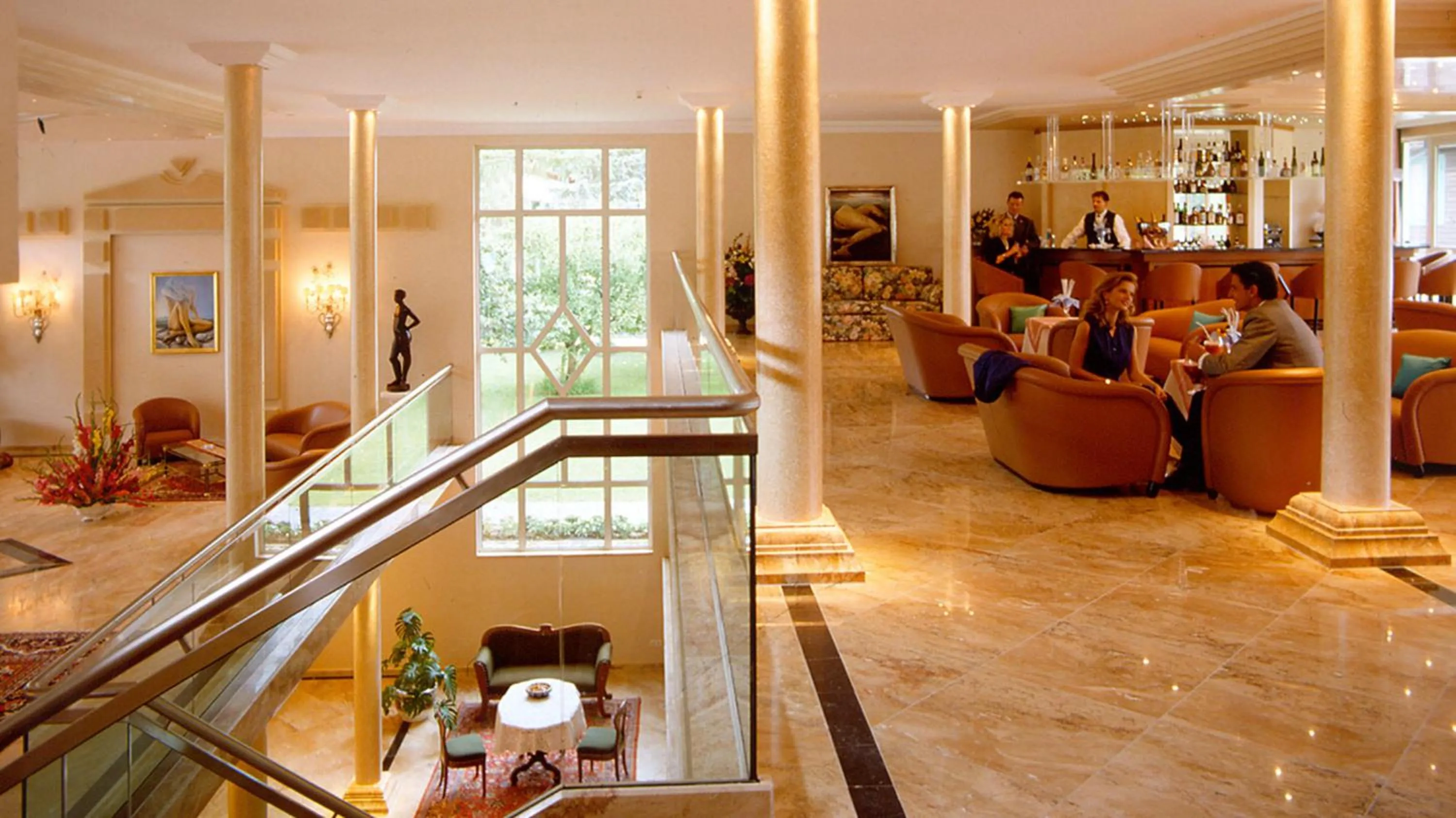 Lobby or reception in Amerika-Holzer Hotel & Resort