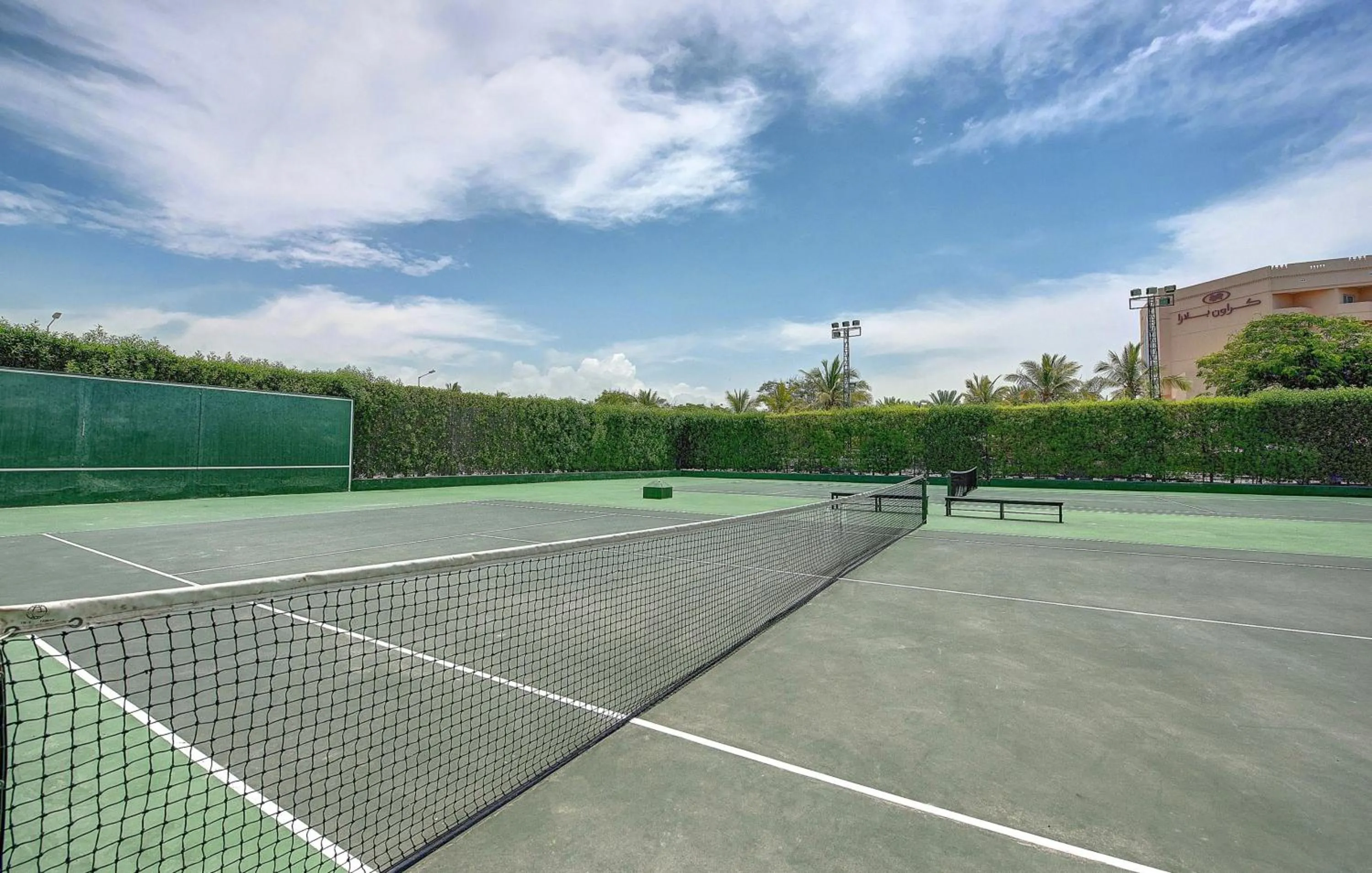 Tennis court in Crowne Plaza Resort Salalah by IHG