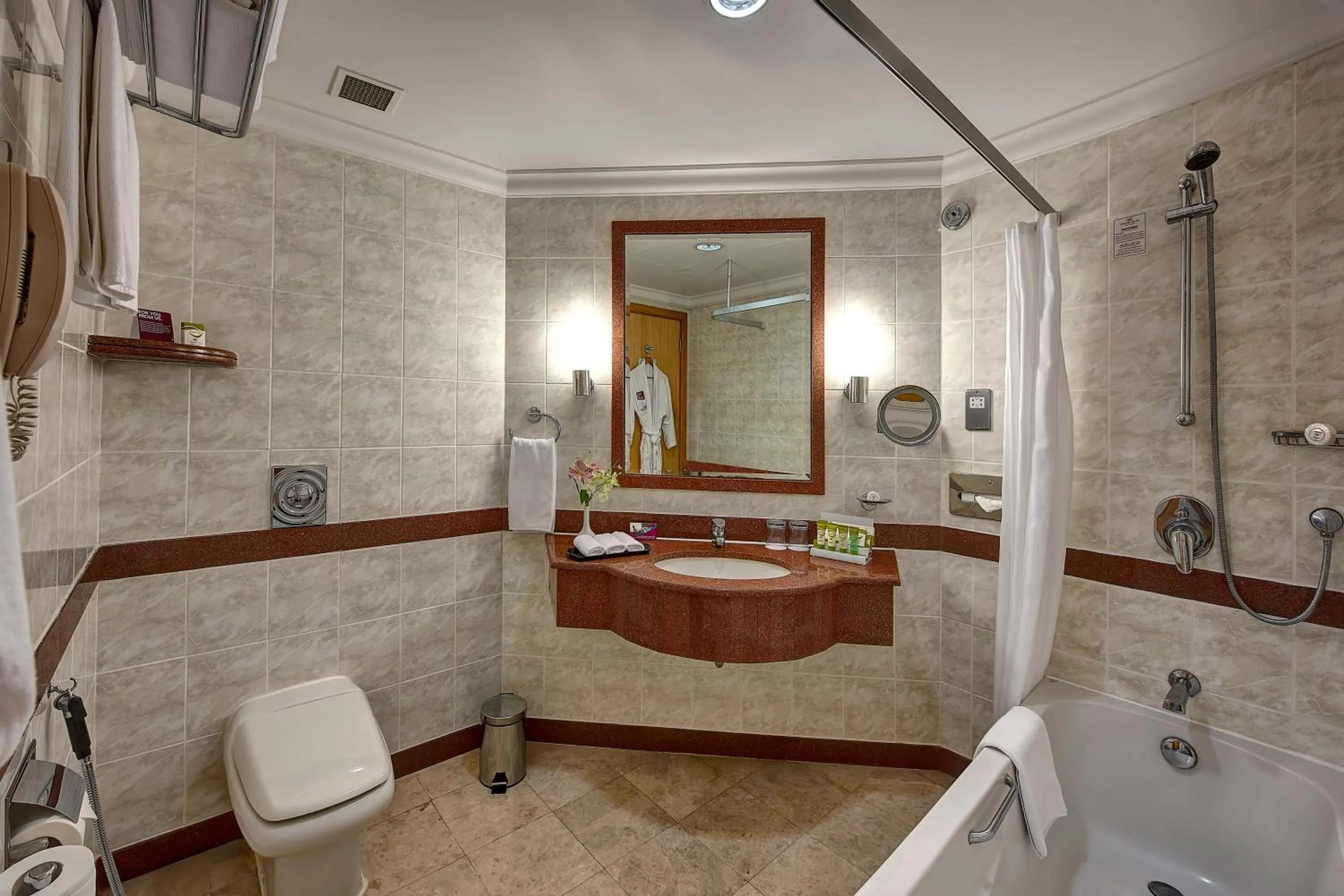 Bathroom in Crowne Plaza Resort Salalah by IHG