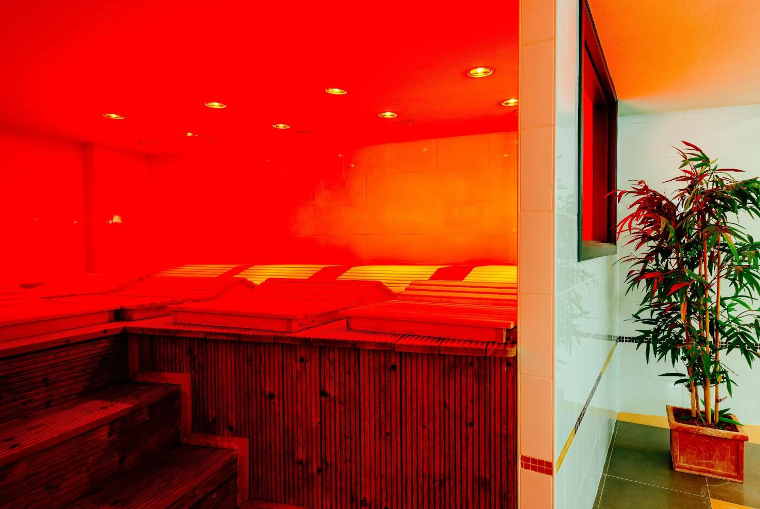 Spa and wellness centre/facilities, Bed in Hotel Soret