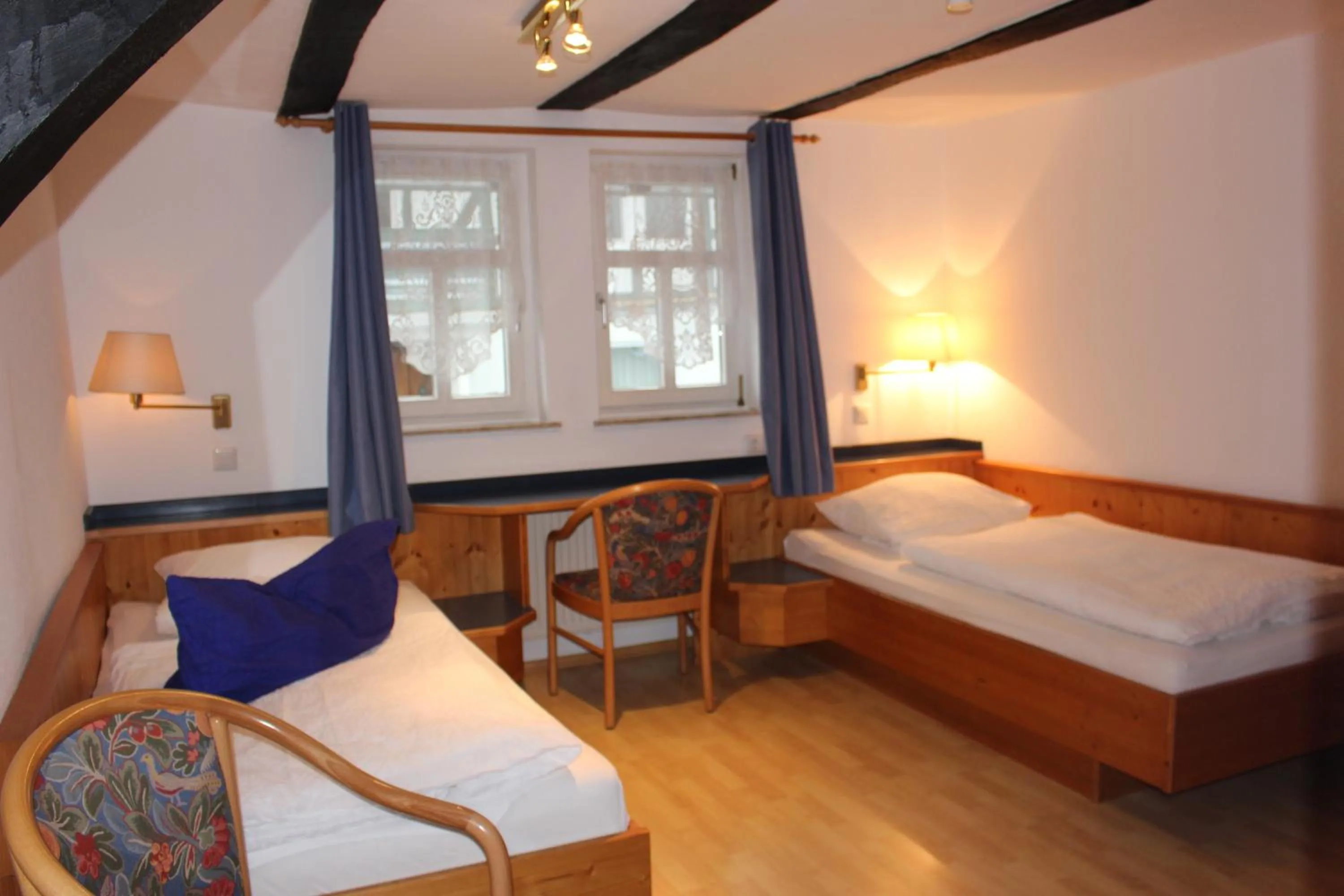 Photo of the whole room, Bed in Hotel-Gasthaus-Kraft
