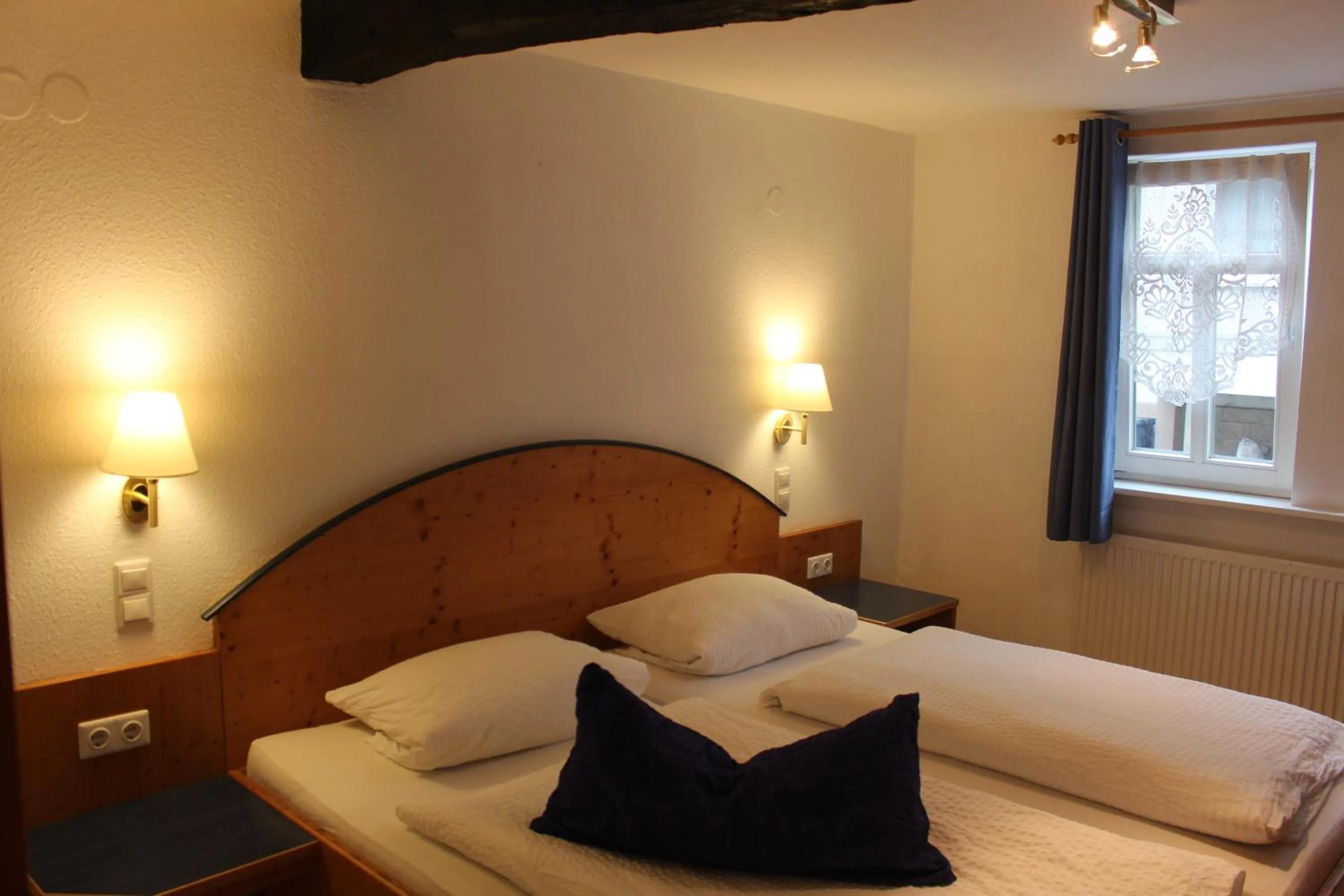 Photo of the whole room, Bed in Hotel-Gasthaus-Kraft